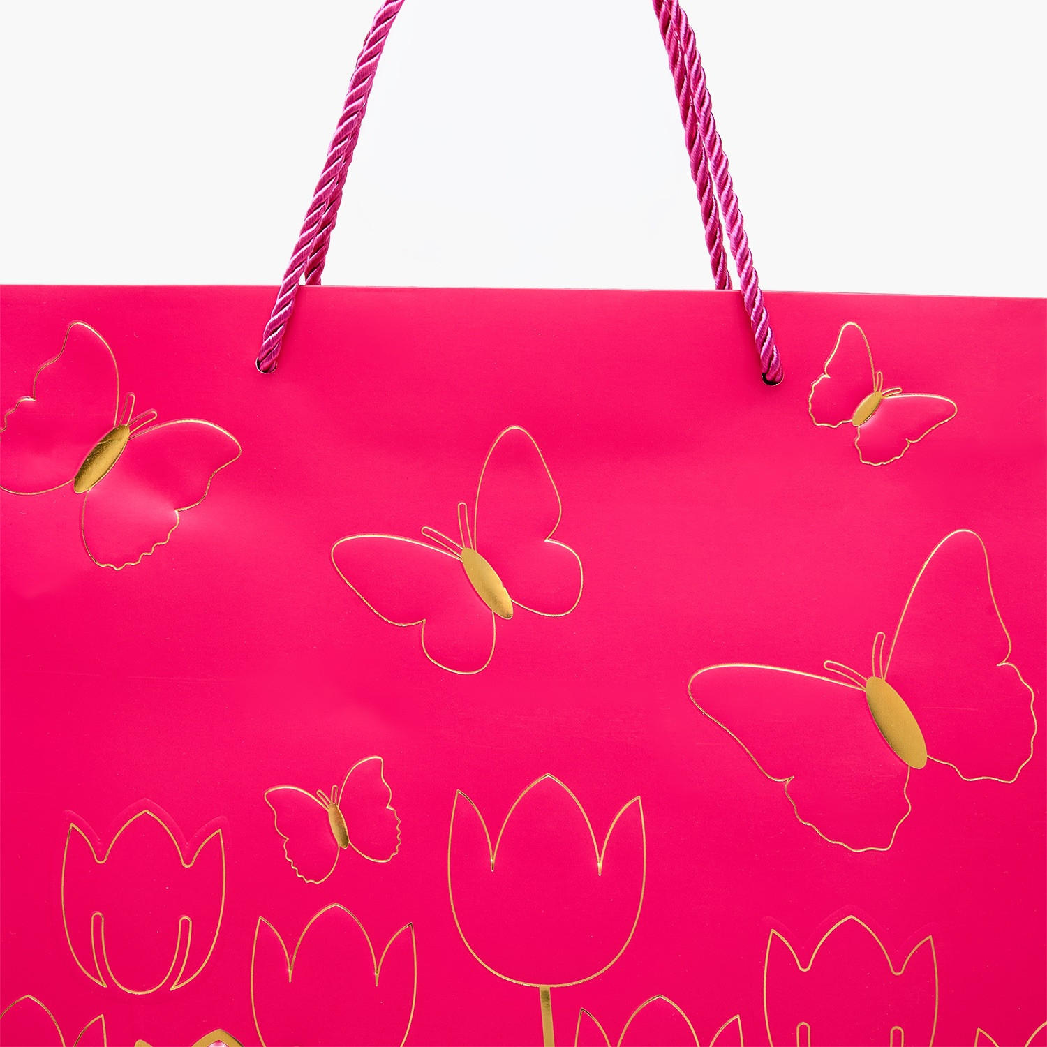 Findz Tulip Print Paper Gift Bag - Medium-household-giftingaccessories-giftings-image-3