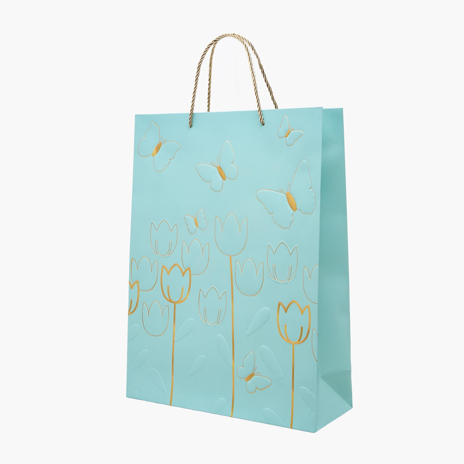Findz Tulip Print Paper Gift Bag - Large-household-giftingaccessories-giftings-image-2