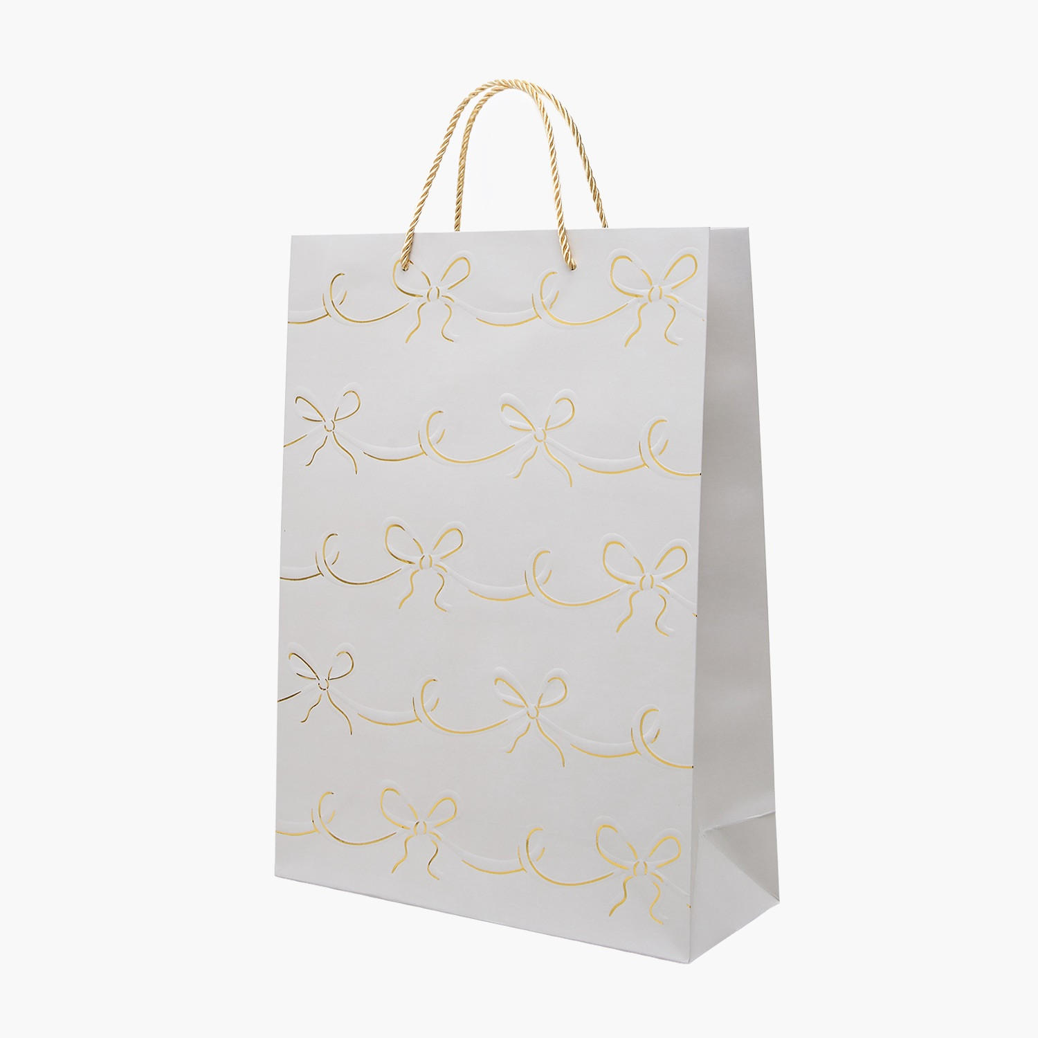 Findz Bow Print Paper Gift Bag - Large-household-giftingaccessories-giftings-image-2