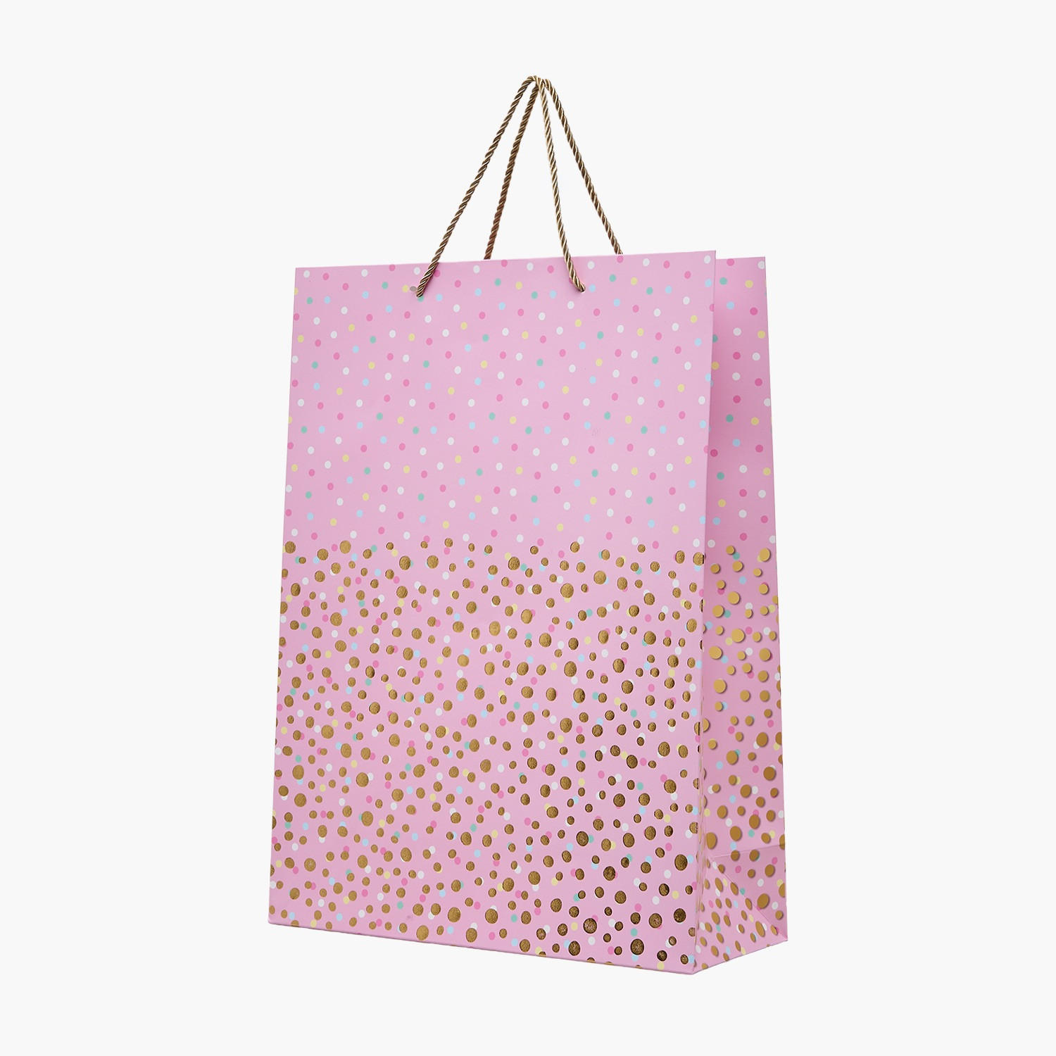 Findz Dot Print Paper Gift Bag - Large-household-giftingaccessories-giftings-image-2