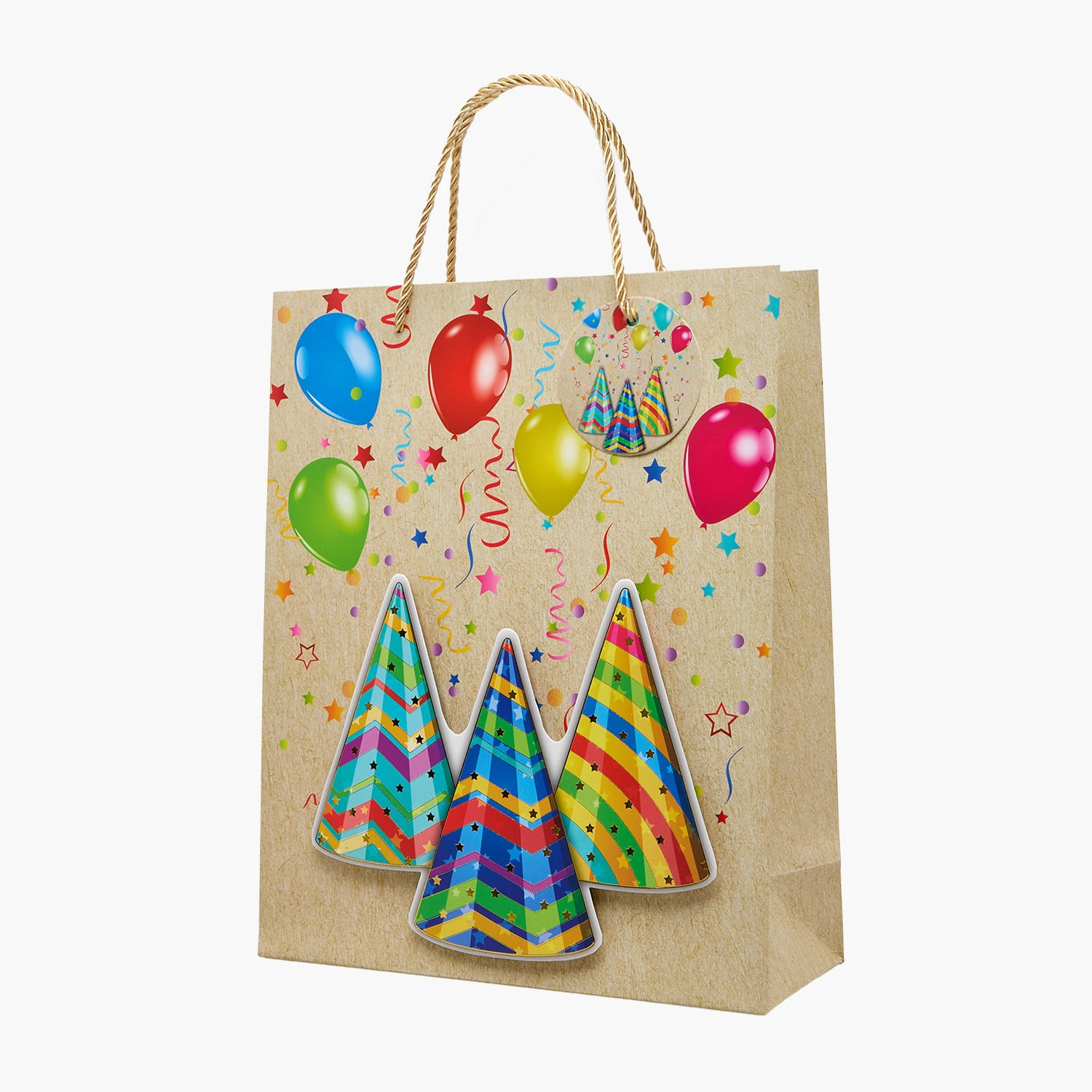 Findz Birthday Accessories Print Paper Gift Bag - Medium-household-giftingaccessories-giftings-image-2