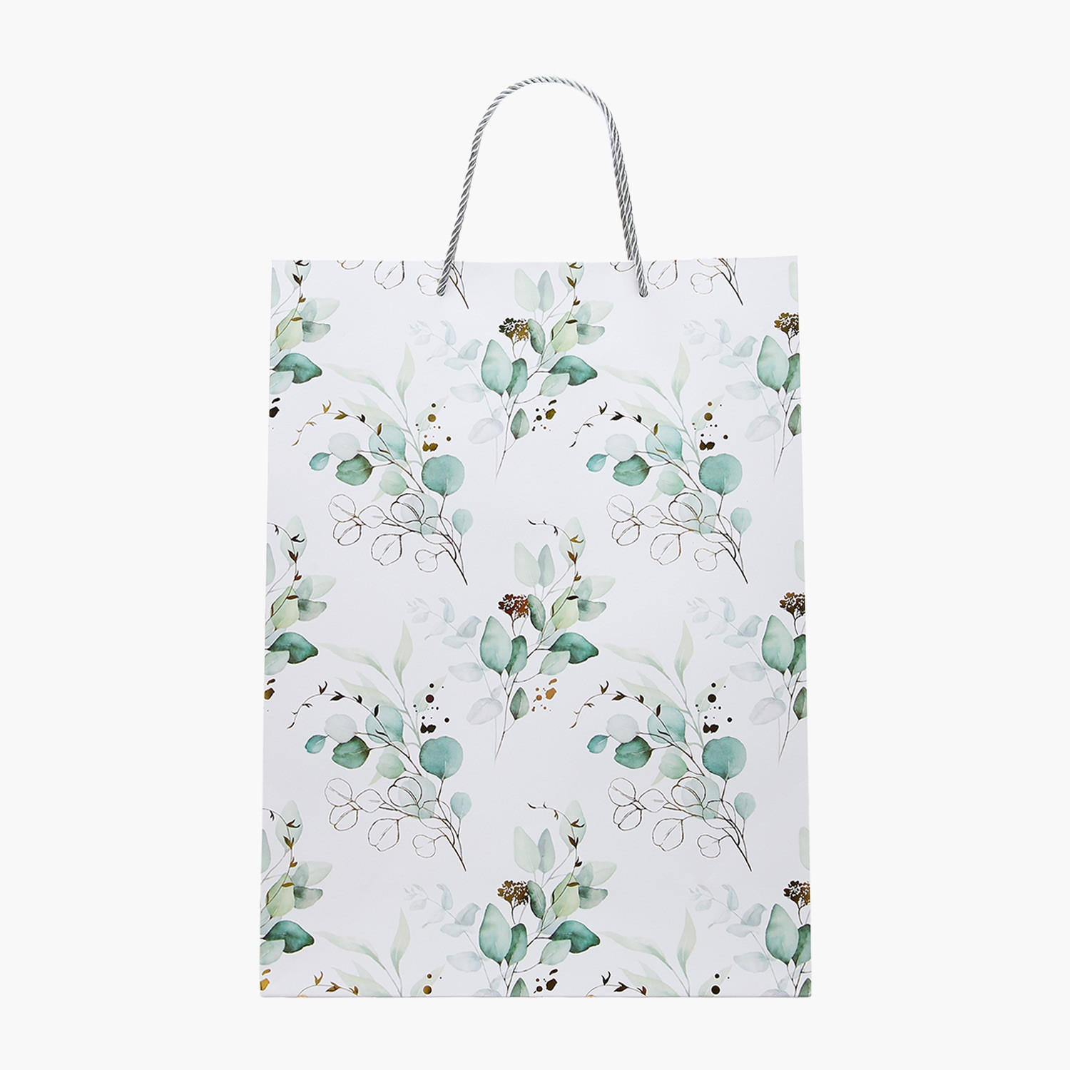 Findz Leaf Print Paper Gift Bag - Large-household-giftingaccessories-giftings-image-1