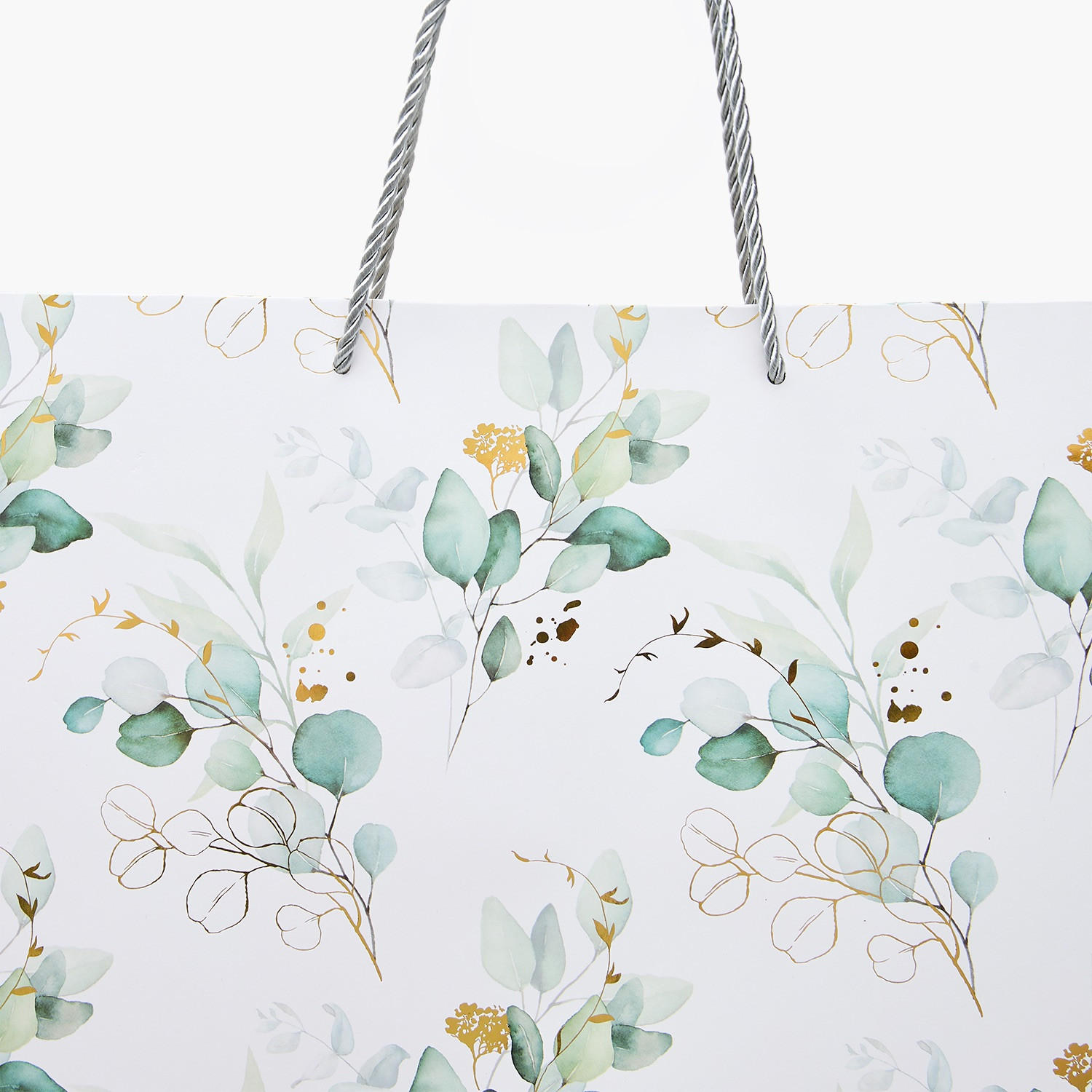 Findz Leaf Print Paper Gift Bag - Large-household-giftingaccessories-giftings-image-3