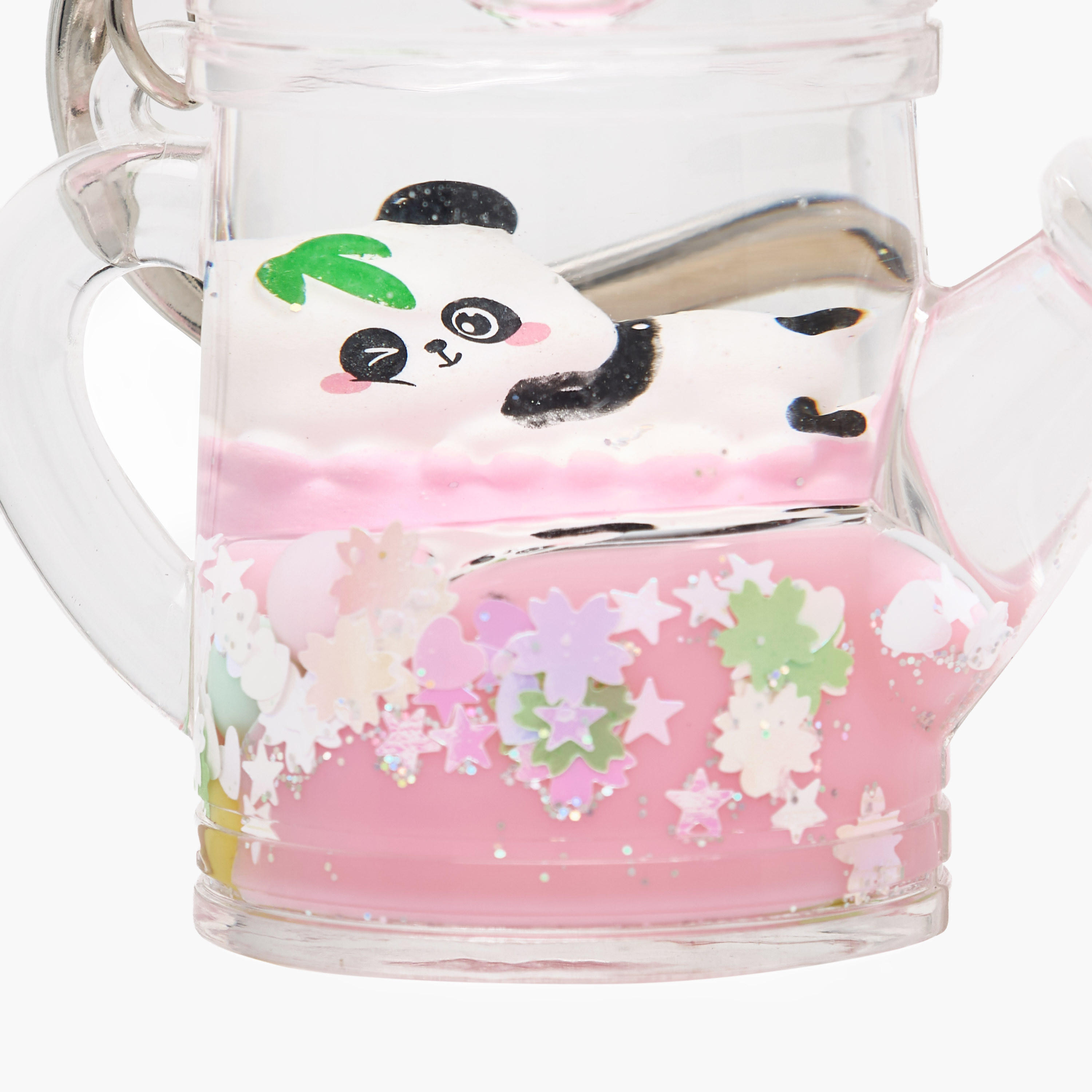 Keychain with Liquid Watering Can Charm-girls-accessories-keyringsandbagcharms-image-2