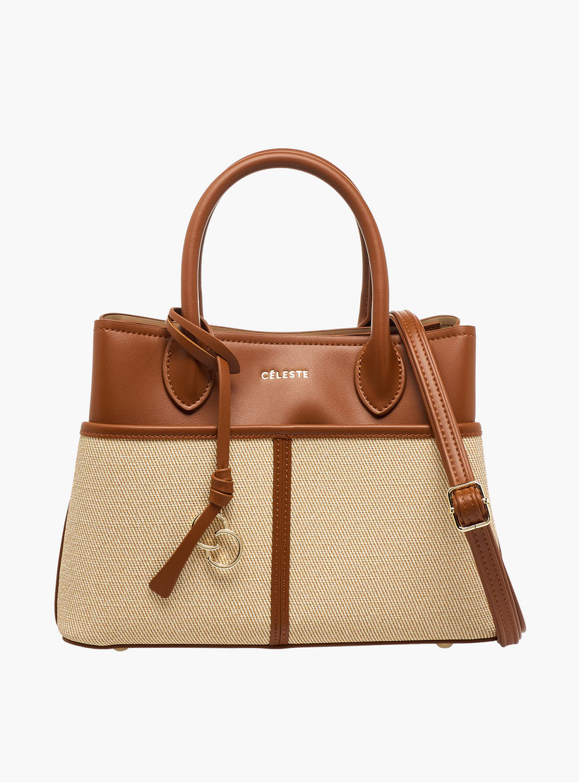 شنطة توتي بارزة الملمس بسحاب إغلاق من سيليست-women-bagsandwallets-handbags-image-1