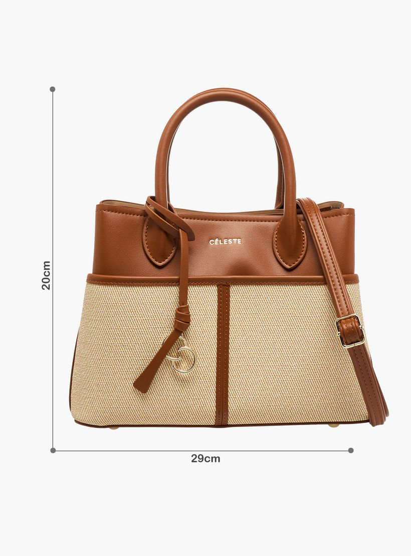 شنطة توتي بارزة الملمس بسحاب إغلاق من سيليست-women-bagsandwallets-handbags-image-2