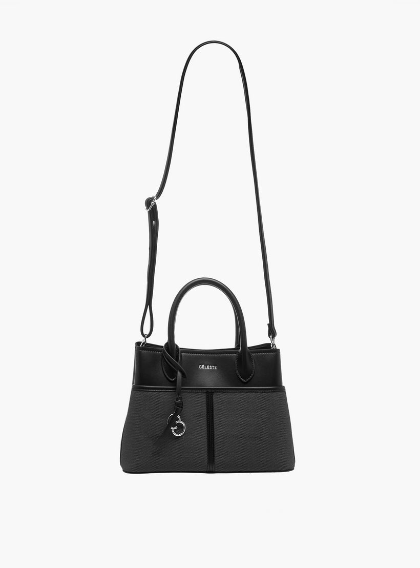 شنطة توتي بارزة الملمس بسحاب إغلاق من سيليست-women-bagsandwallets-handbags-image-7
