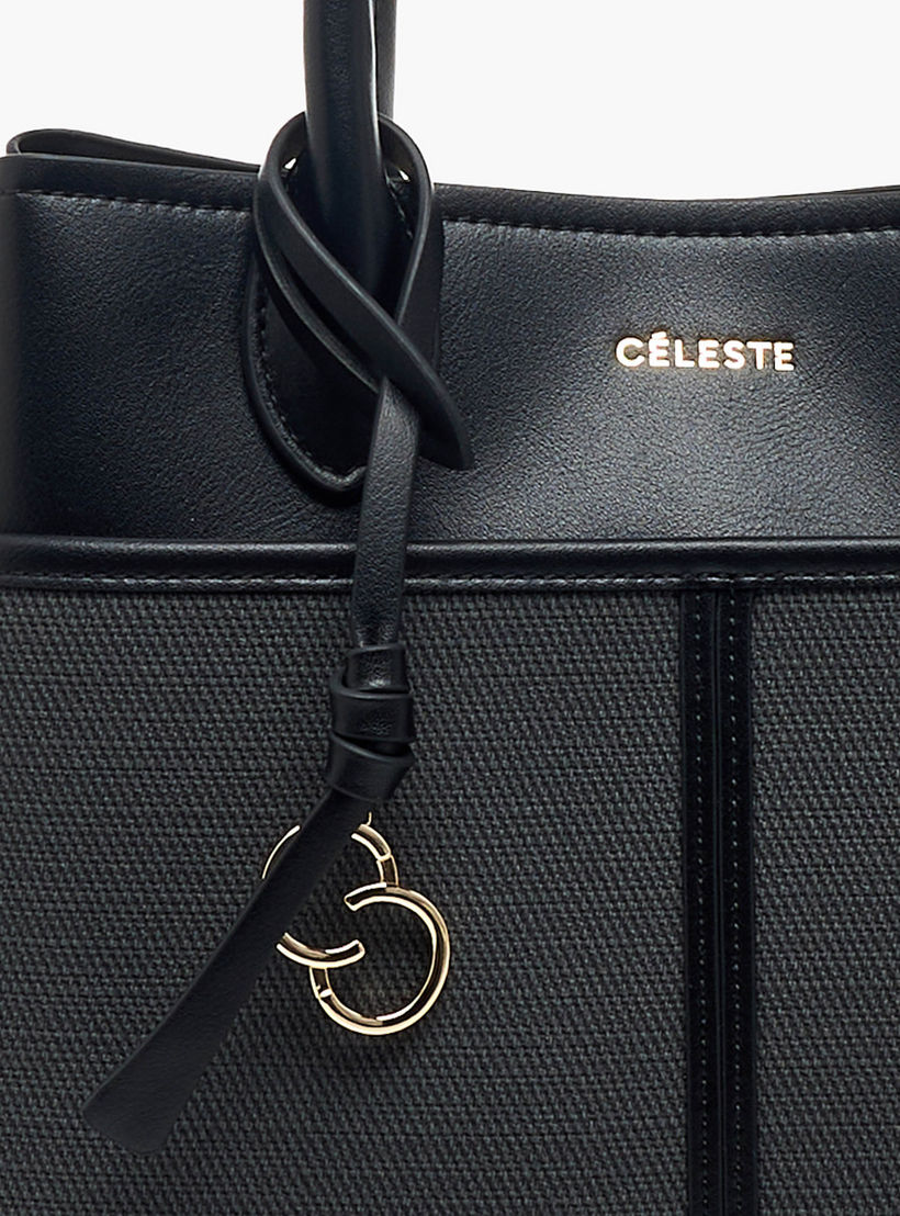 شنطة توتي بارزة الملمس بسحاب إغلاق من سيليست-women-bagsandwallets-handbags-image-1
