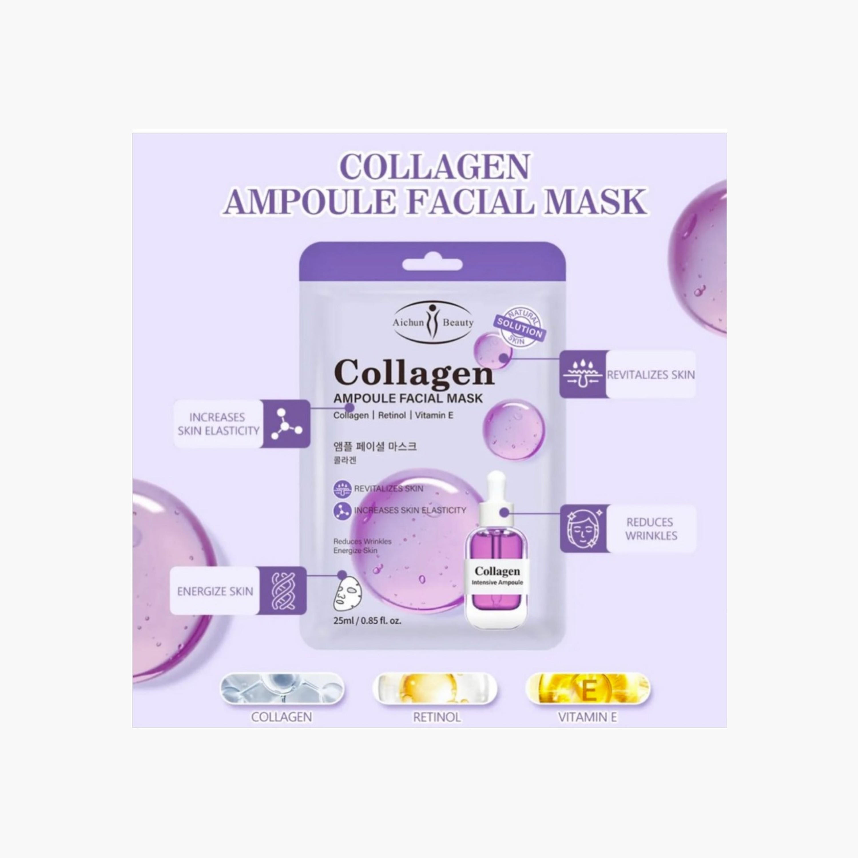 Aichun Collagen Ampoule Facial Mask-beautyandpersonalcare-skin-masks-masksandpeels-image-2