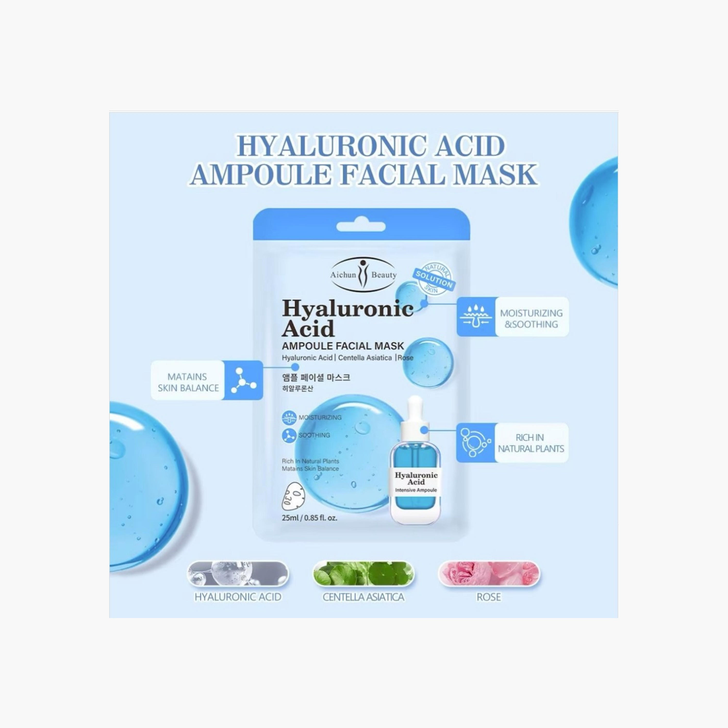 Aichun Hyaluronic Acid Ampoule Facial Mask-beautyandpersonalcare-skin-masks-masksandpeels-image-2