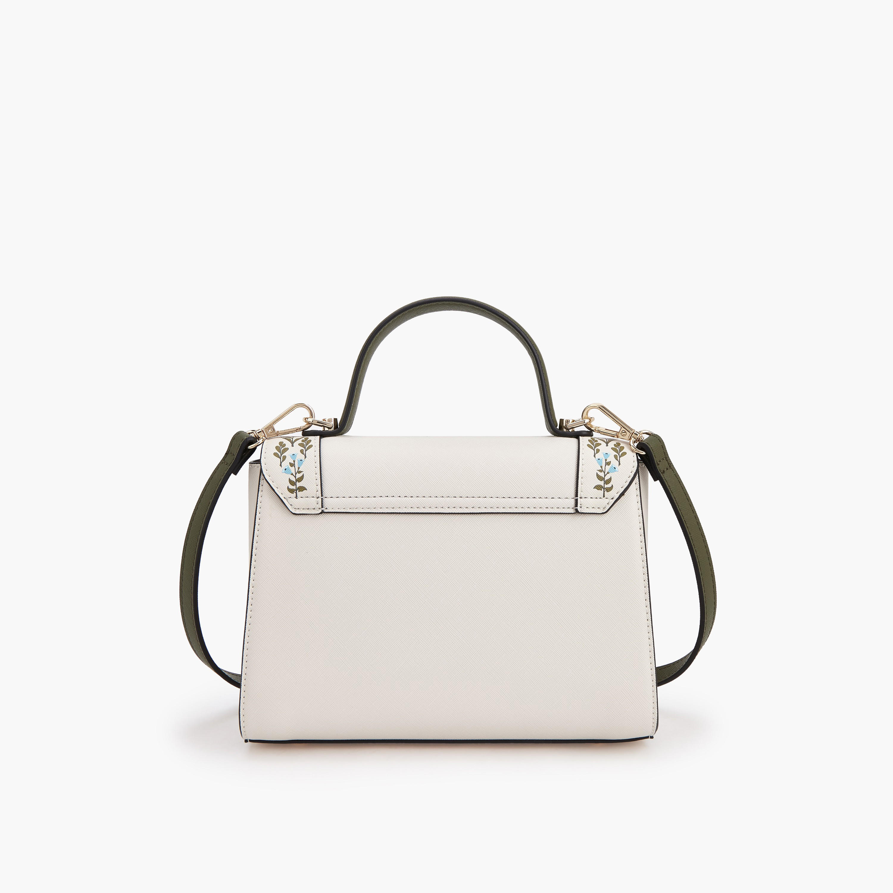 شنطة ساتشيل بحزام قابل للفصل وطبعات زهرية سافيانو من سيليست-women-bagsandwallets-handbags-image-4