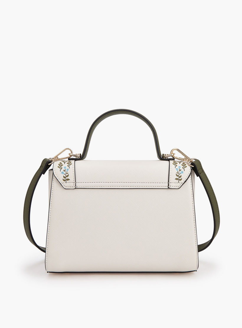 شنطة ساتشيل بحزام قابل للفصل وطبعات زهرية سافيانو من سيليست-women-bagsandwallets-handbags-image-4
