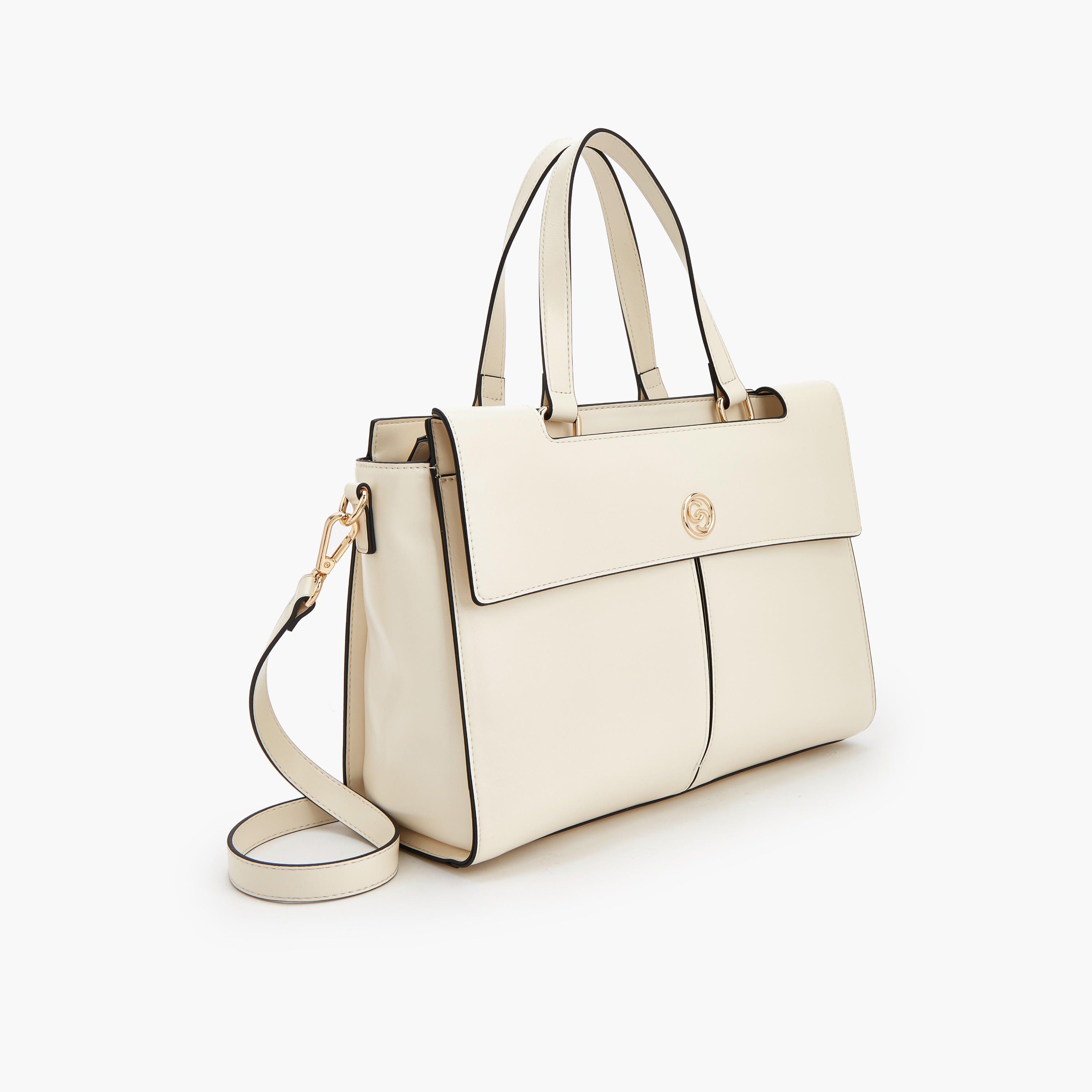 Celeste Solid Tote Bag with Detachable Strap-women-bagsandwallets-handbags-image-3