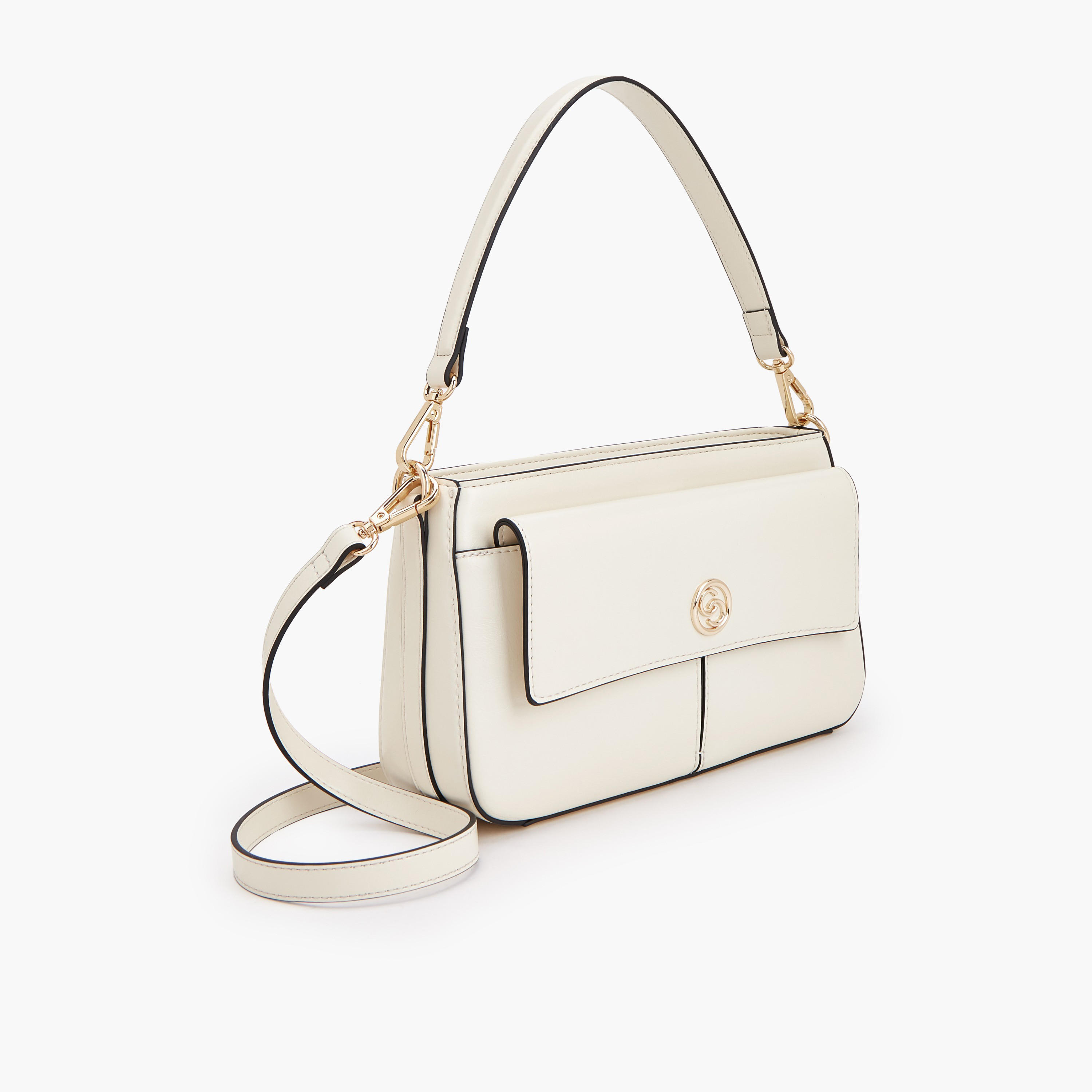 Celeste Logo Detail Crossbody Bag with Detachable Strap-women-bagsandwallets-handbags-image-7