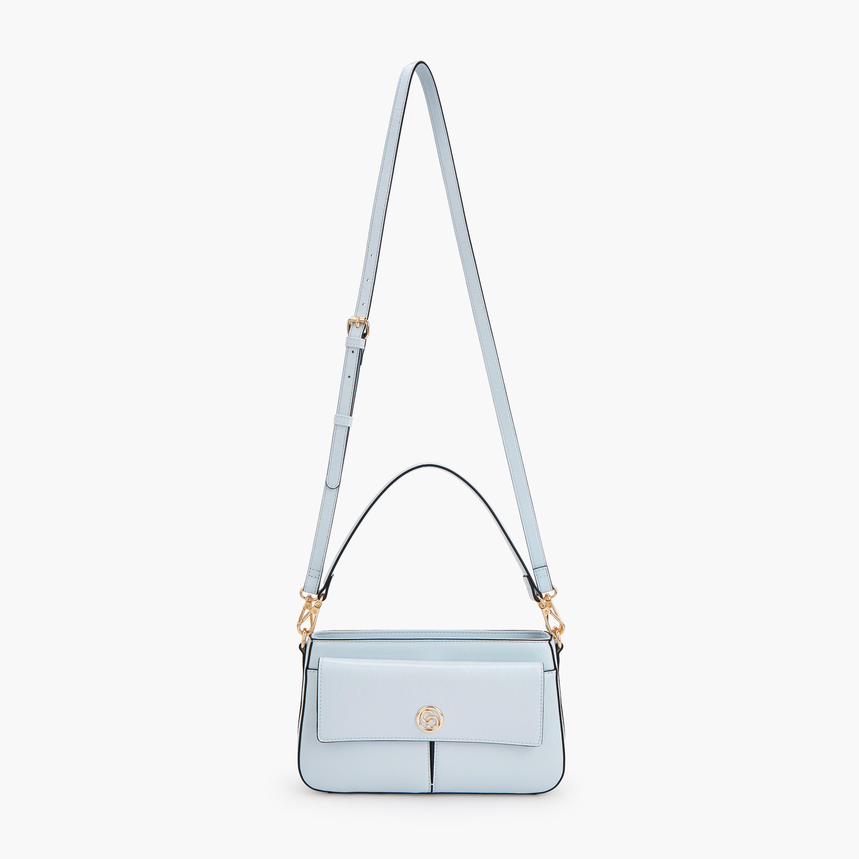 Celeste Logo Detail Crossbody Bag with Detachable Strap-women-bagsandwallets-handbags-image-2