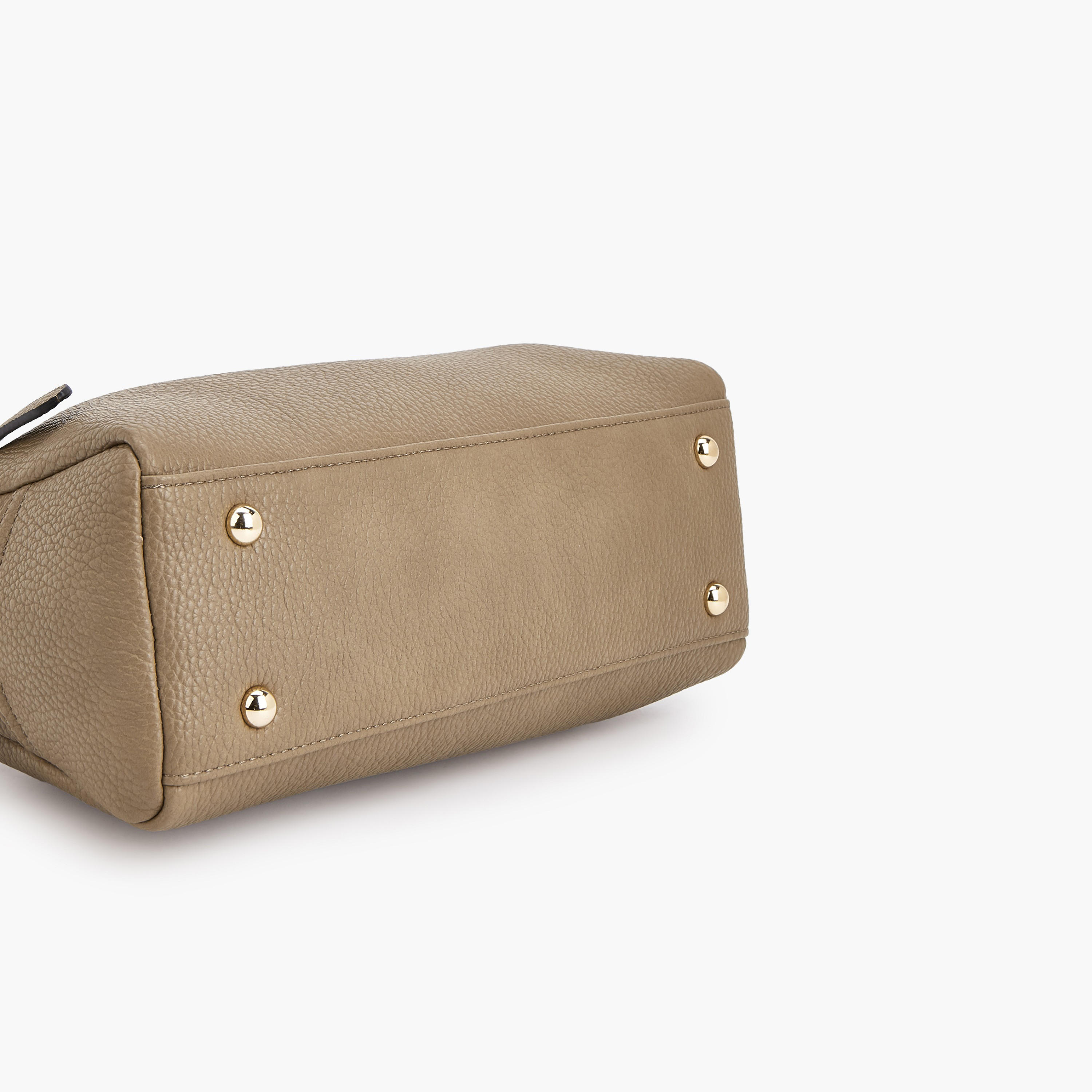 Celeste Textured Shoulder Bag with Scarf Detail-women-bagsandwallets-handbags-image-5