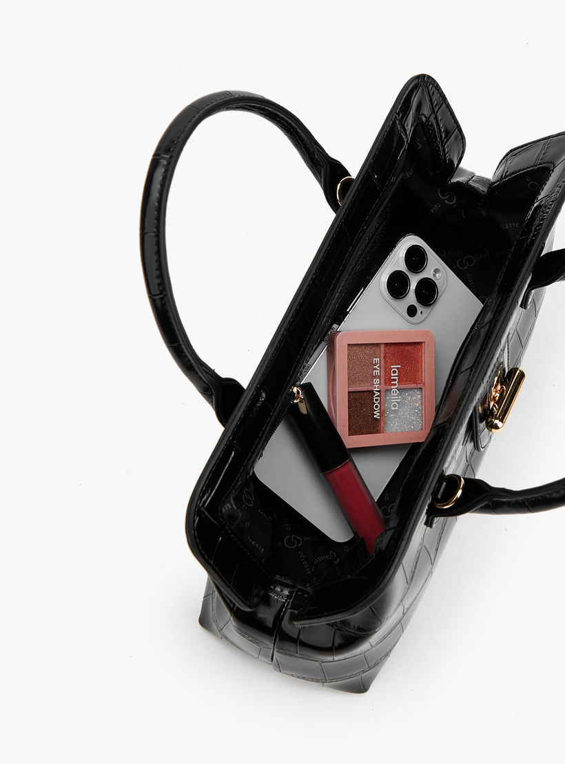 شنطة توتي بملمس بارز ومقابض من سيليست-women-bagsandwallets-handbags-image-9