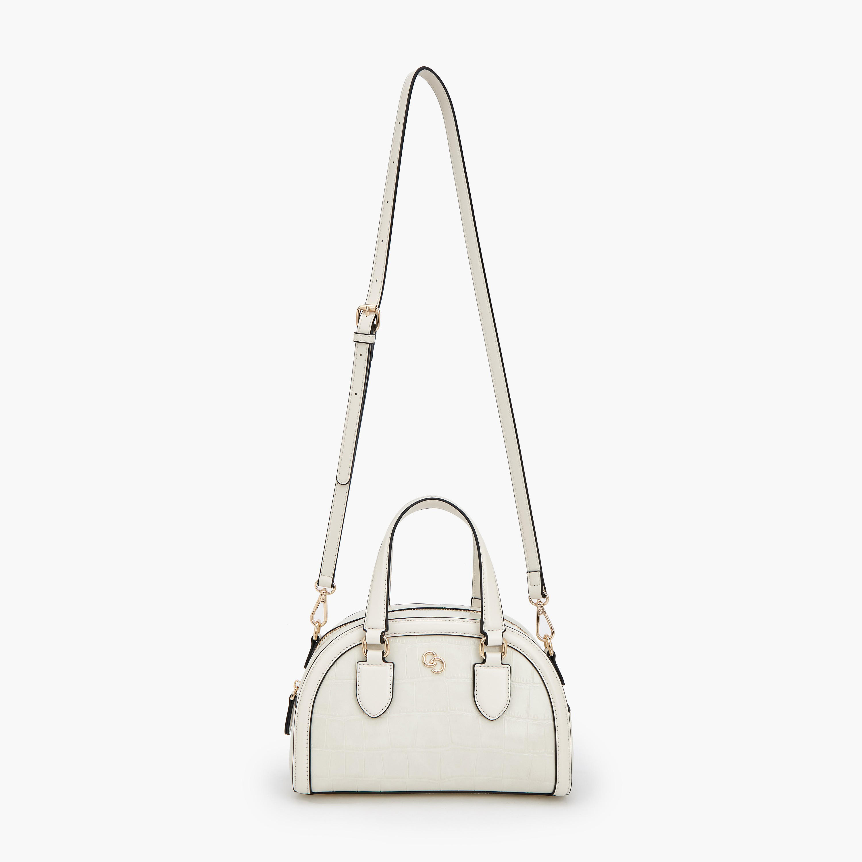 Celeste Textured Dome Bag with Dual Handle-women-bagsandwallets-handbags-image-3