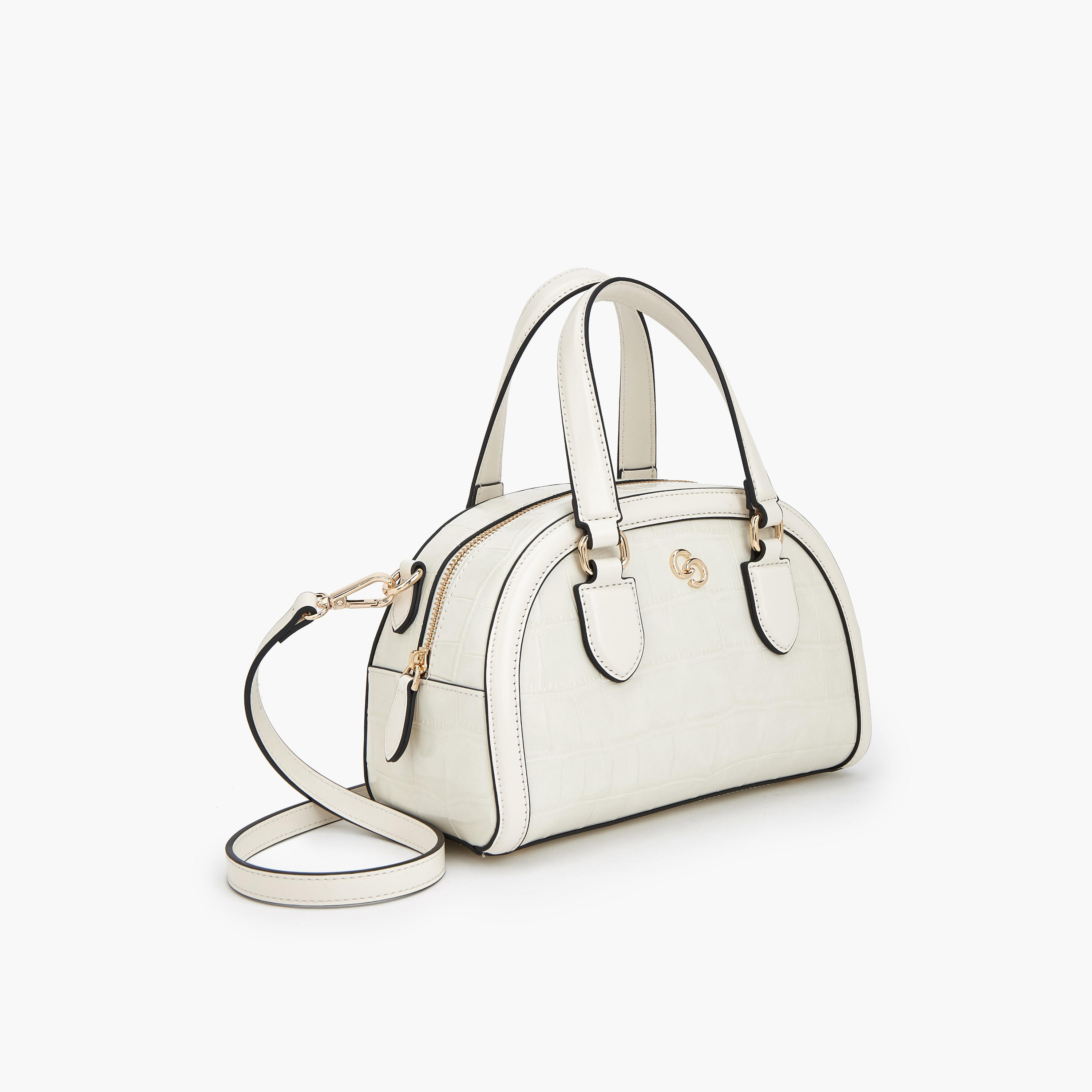 Celeste Textured Dome Bag with Dual Handle-women-bagsandwallets-handbags-image-5