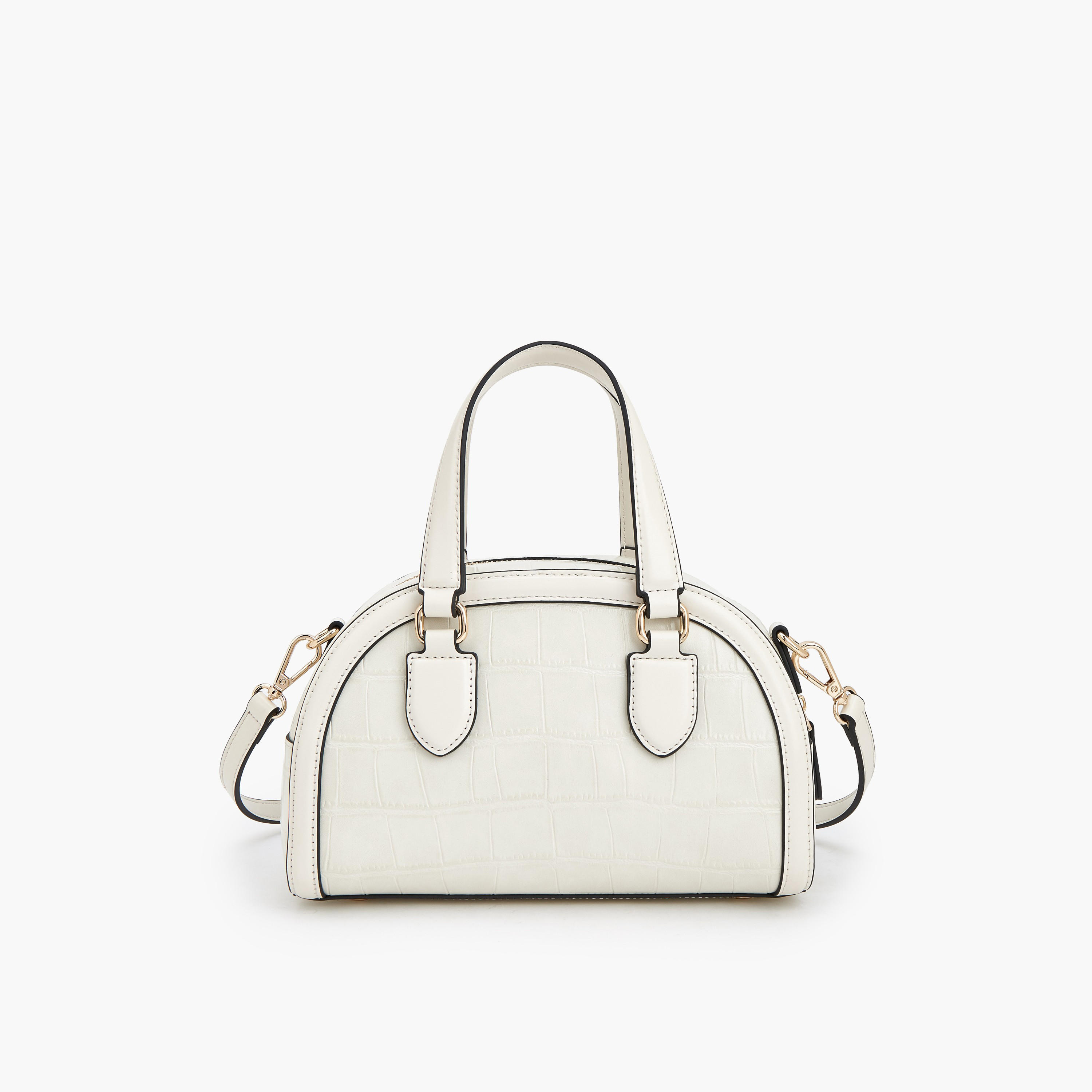 Celeste Textured Dome Bag with Dual Handle-women-bagsandwallets-handbags-image-6
