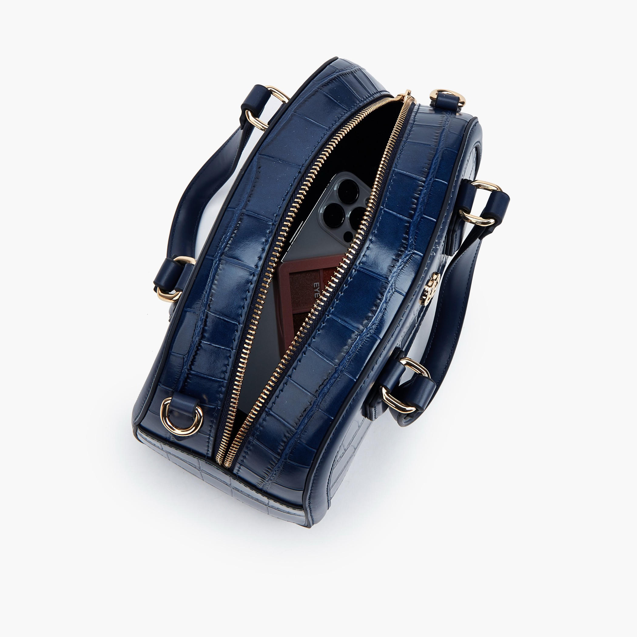 Celeste Textured Dome Bag with Dual Handle-women-bagsandwallets-handbags-image-9