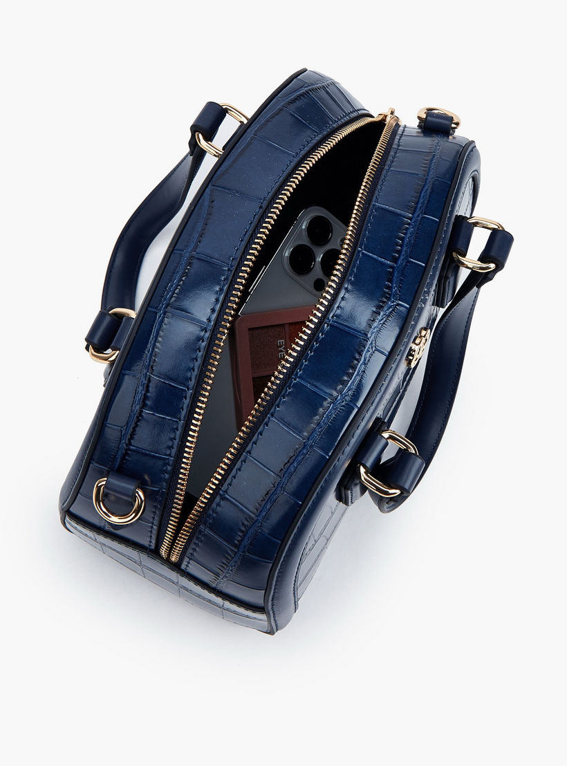 Celeste Textured Dome Bag with Dual Handle-women-bagsandwallets-handbags-image-9