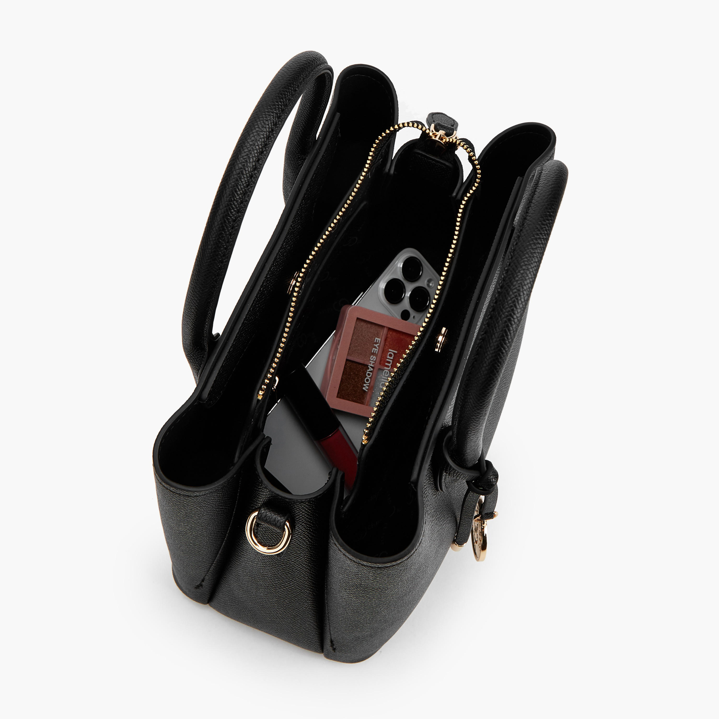 Celeste Textured Tote Bag with Double Handle-women-bagsandwallets-handbags-image-8