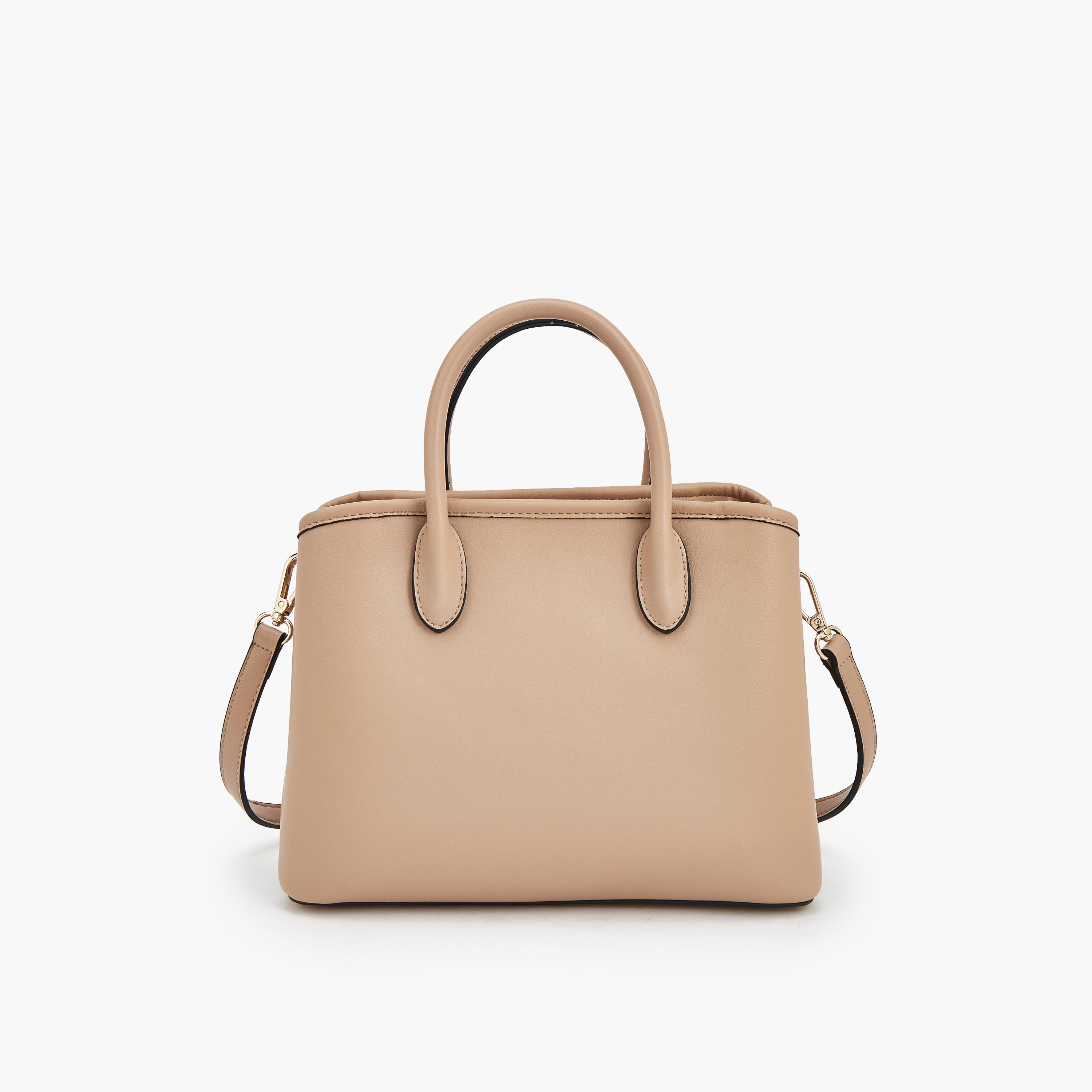 Celeste Monogram Print Tote Bag with Double Handle-women-bagsandwallets-handbags-image-6