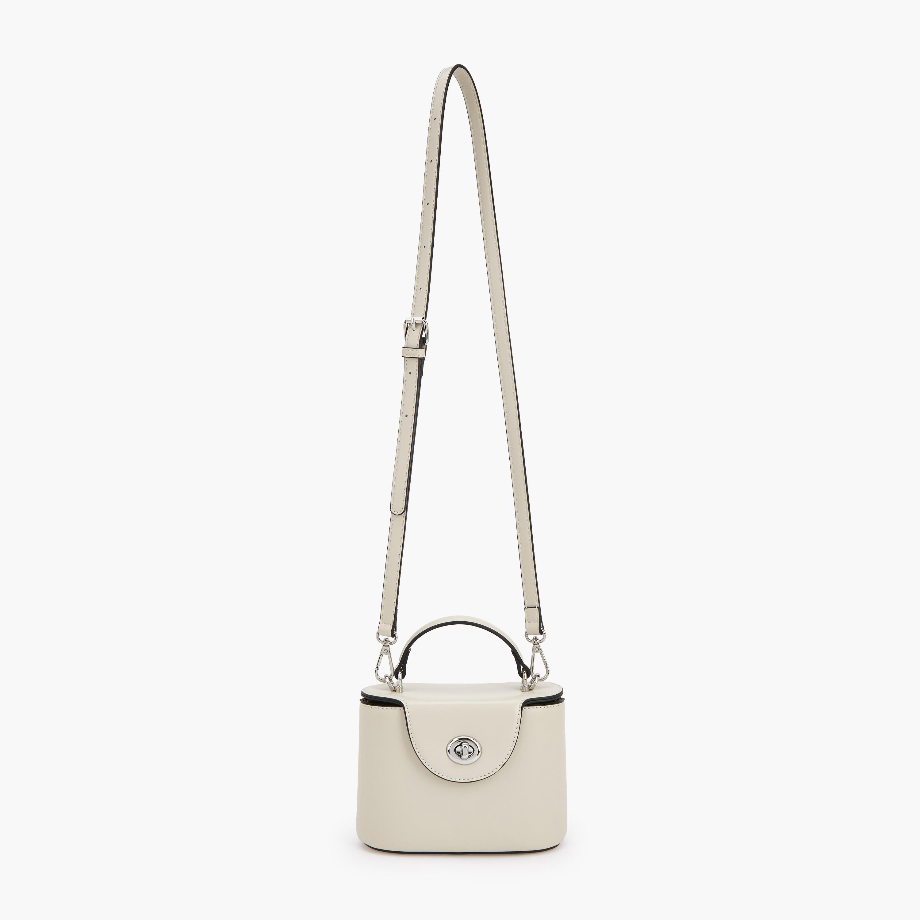 Celeste Solid Crossbody Bag with Twist Lock Closure-women-bagsandwallets-handbags-image-2