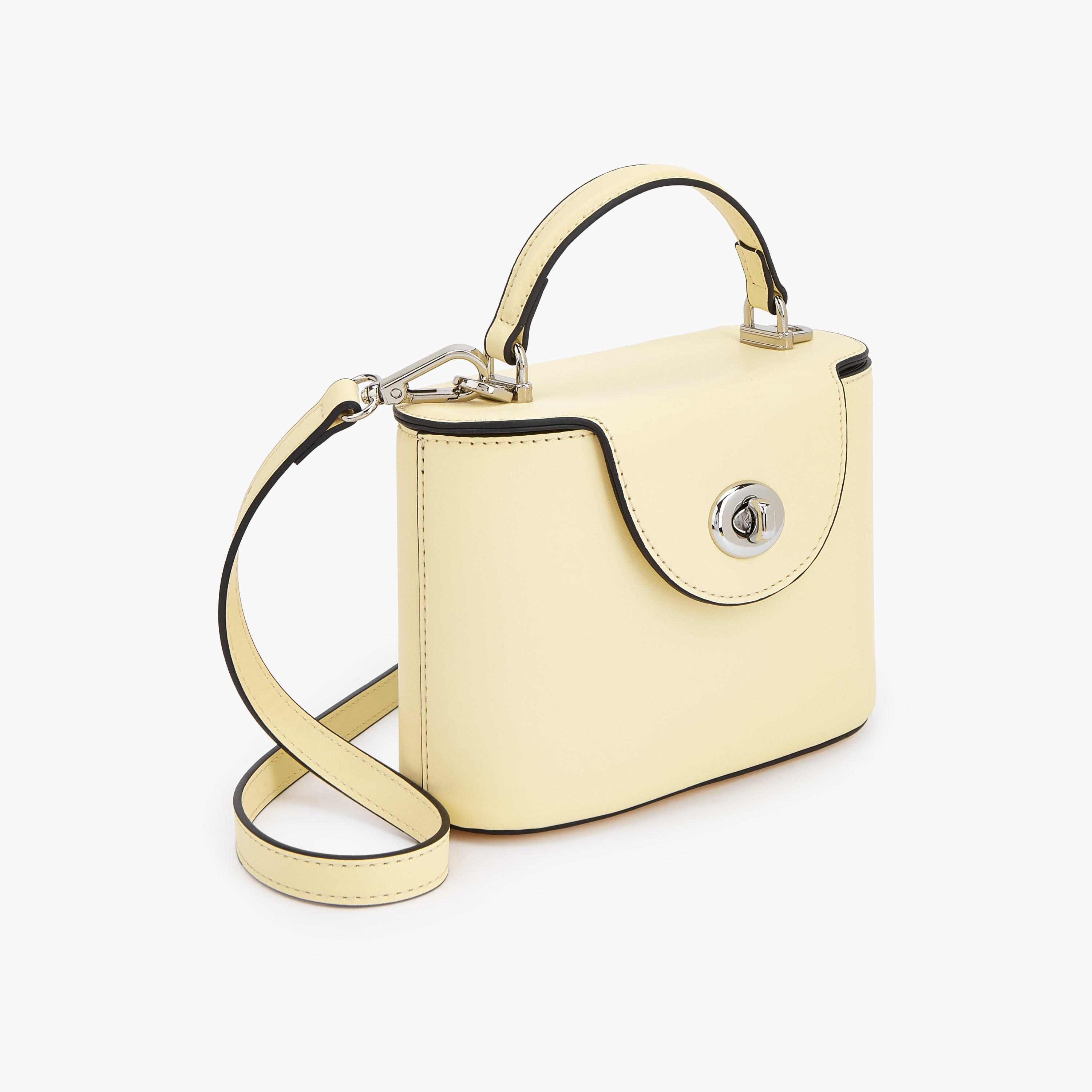 Celeste Solid Crossbody Bag with Twist Lock Closure-women-bagsandwallets-handbags-image-3