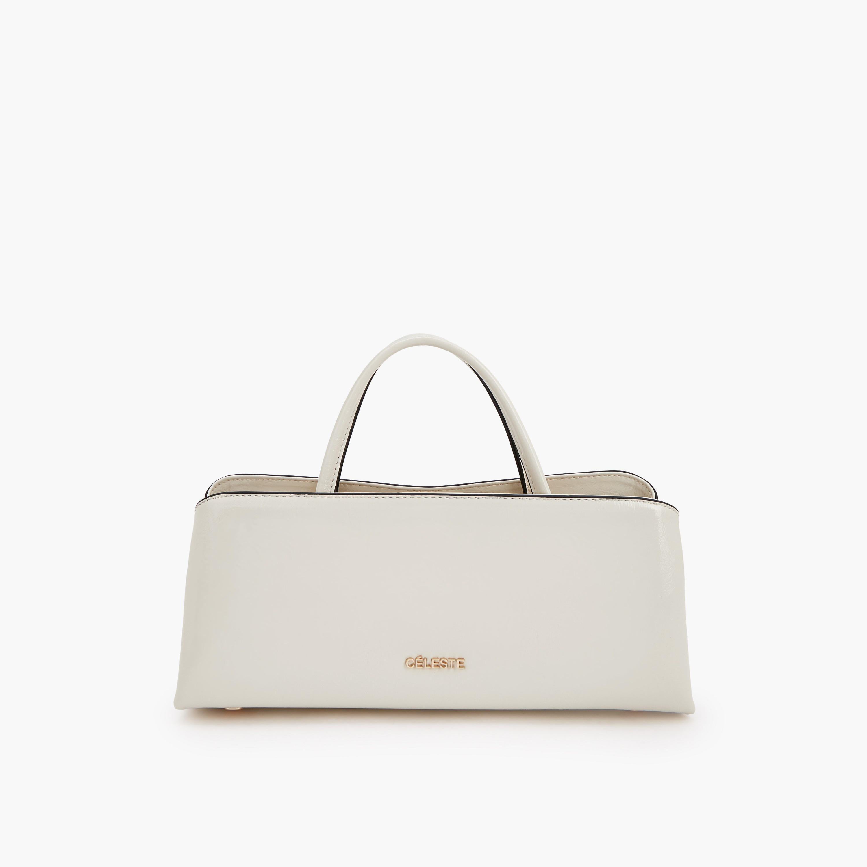 Celeste Textured Tote Bag with Double Handle-women-bagsandwallets-handbags-image-1