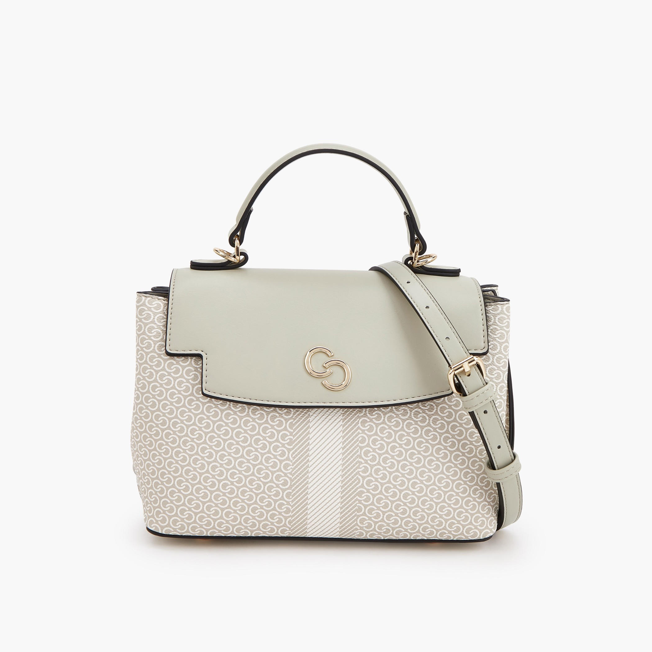 Celeste Printed Satchel Bag with Grab Handle-women-bagsandwallets-handbags-image-1