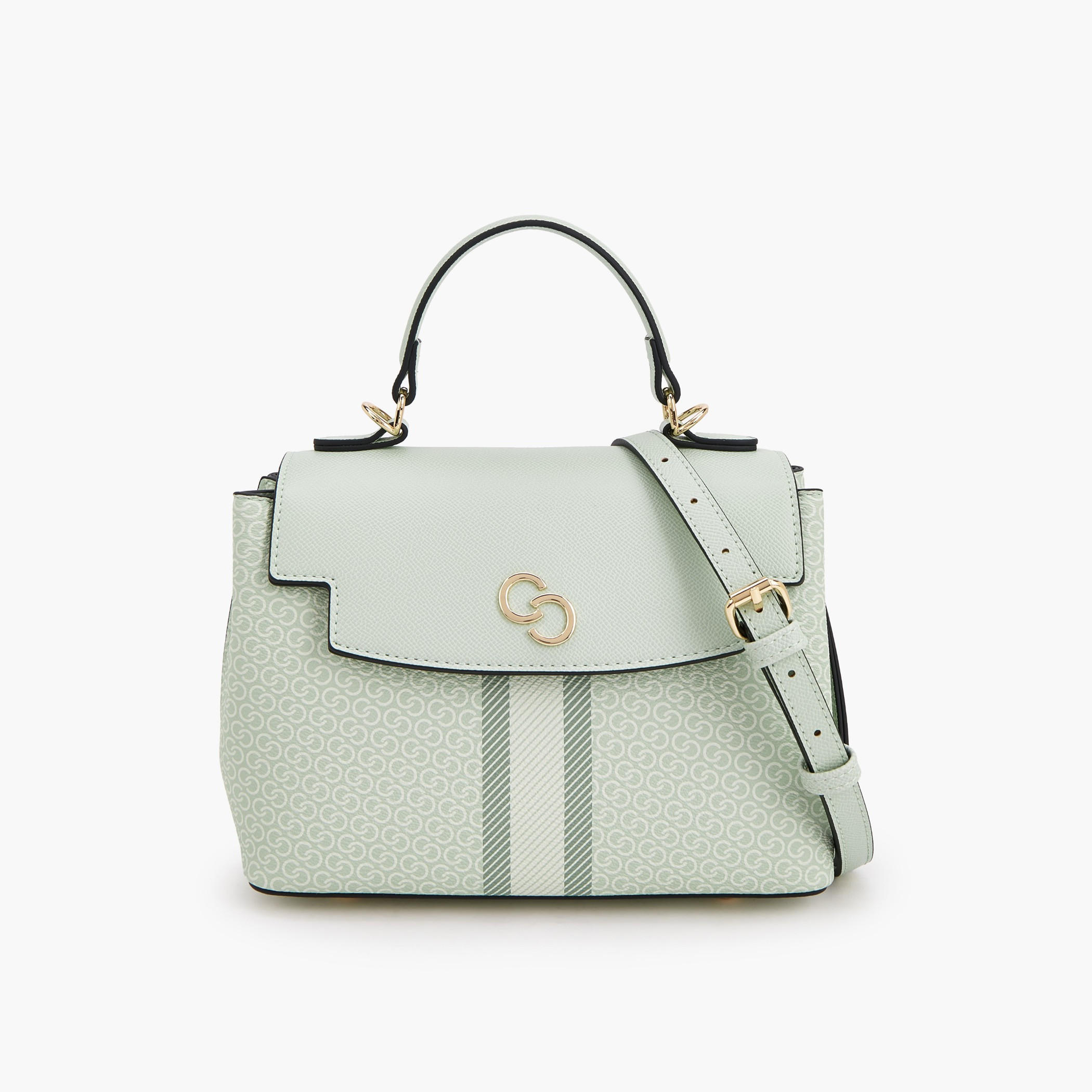 Celeste Printed Satchel Bag with Grab Handle-women-bagsandwallets-handbags-image-1