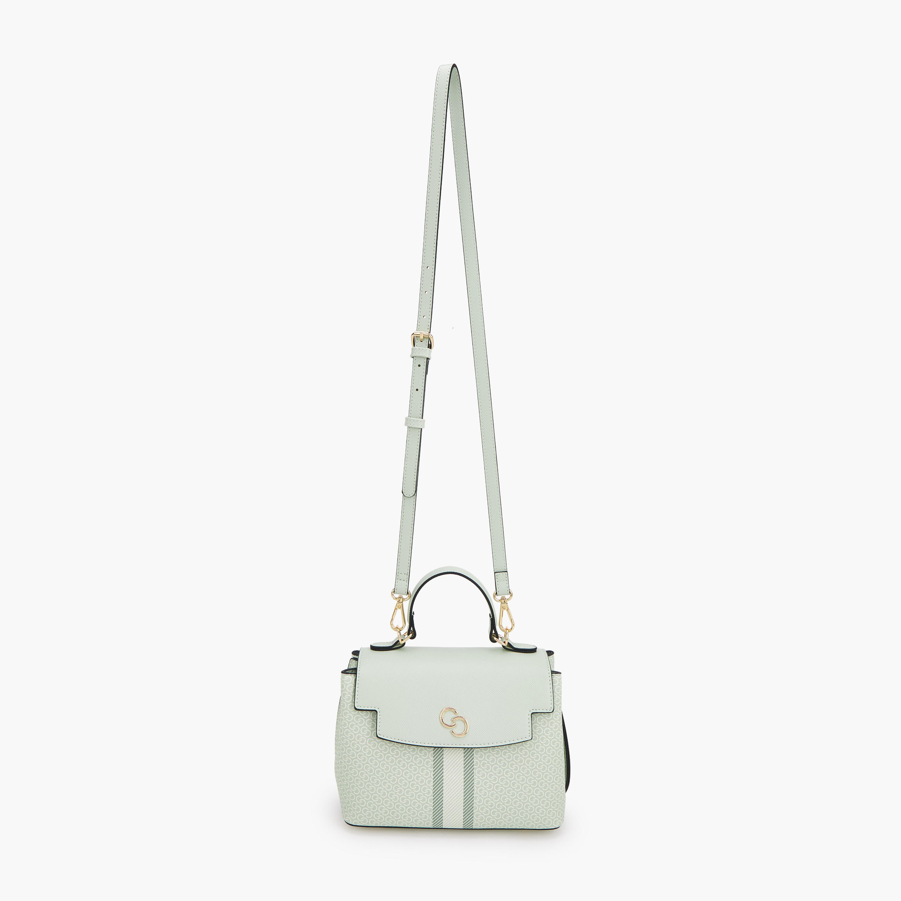 Celeste Printed Satchel Bag with Grab Handle-women-bagsandwallets-handbags-image-2