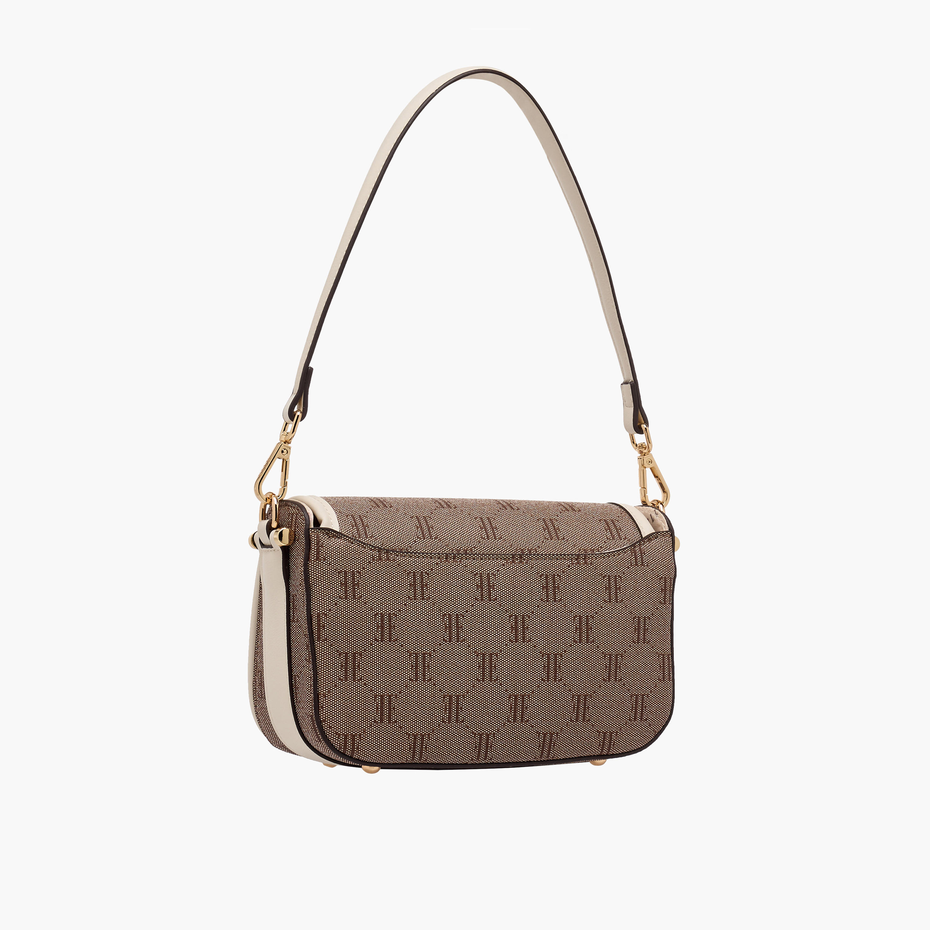 Elle Monogram Texture Crossbody Bag with Detachable Strap-women-bagsandwallets-handbags-image-3