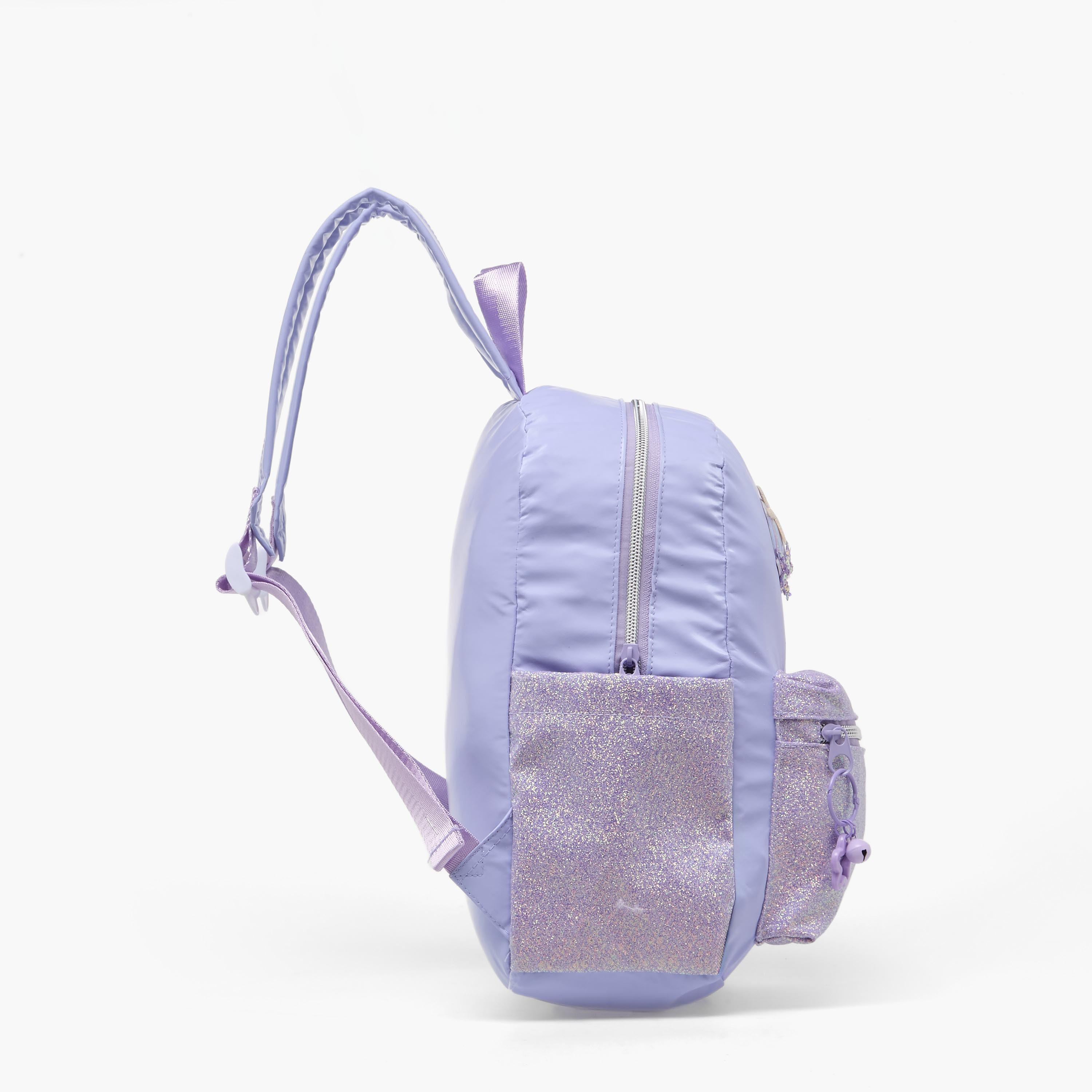 icon Mermaid Accent Backpack for Girls 5-8 Years with Padded Shoulder Straps - 13 inches-school-bagsandbackpacks-backpacks-image-6