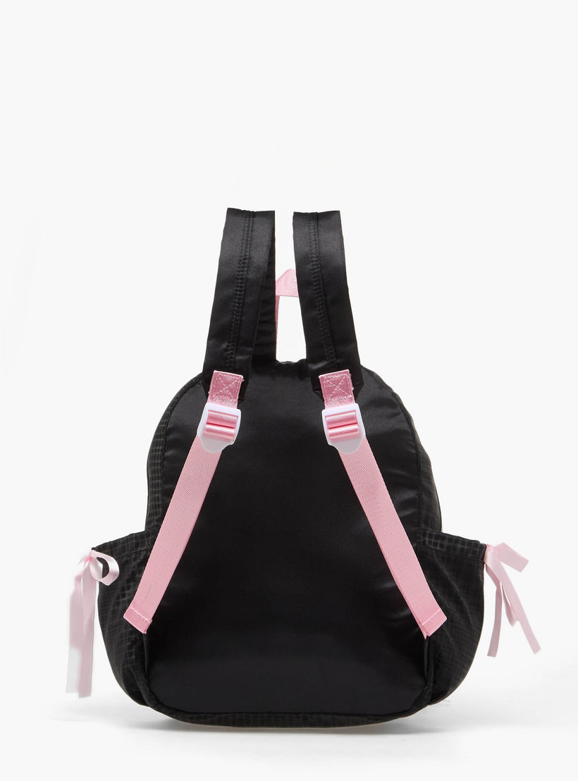 icon Checked Backpack for Girls with Padded Shoulder Straps-school-bagsandbackpacks-backpacks-image-7