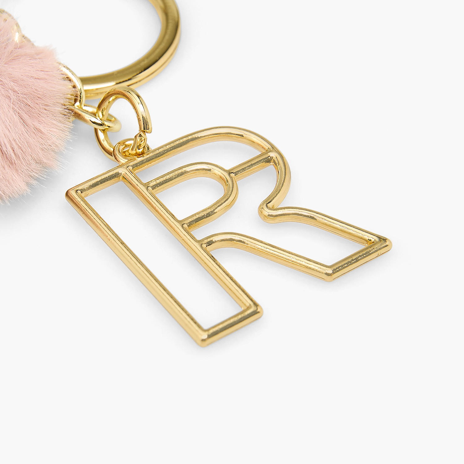 Keychain with Initial R Accent-girls-accessories-keyringsandbagcharms-image-3