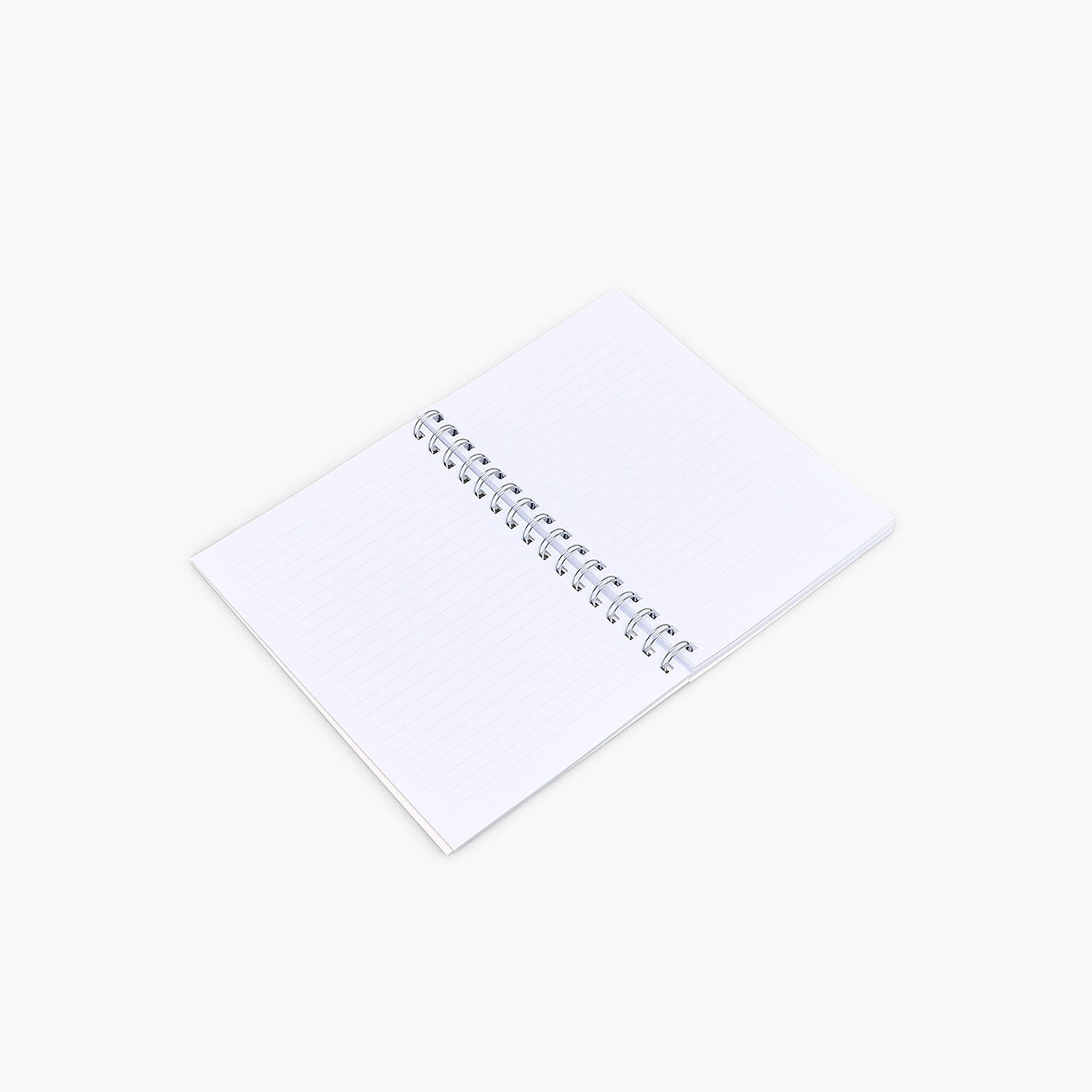 Floral Print Notebook with Spiral Binding-school-stationery-notebooks-image-4