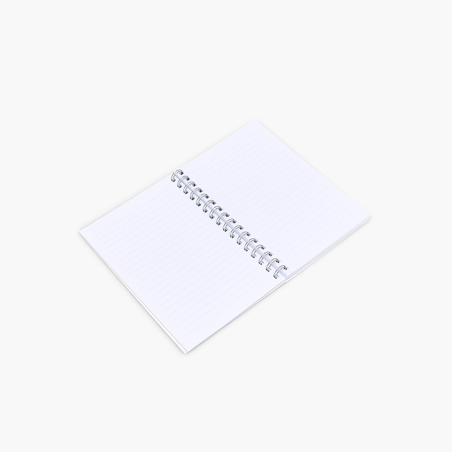 Floral Print Notebook with Spiral Binding-school-stationery-notebooks-image-4