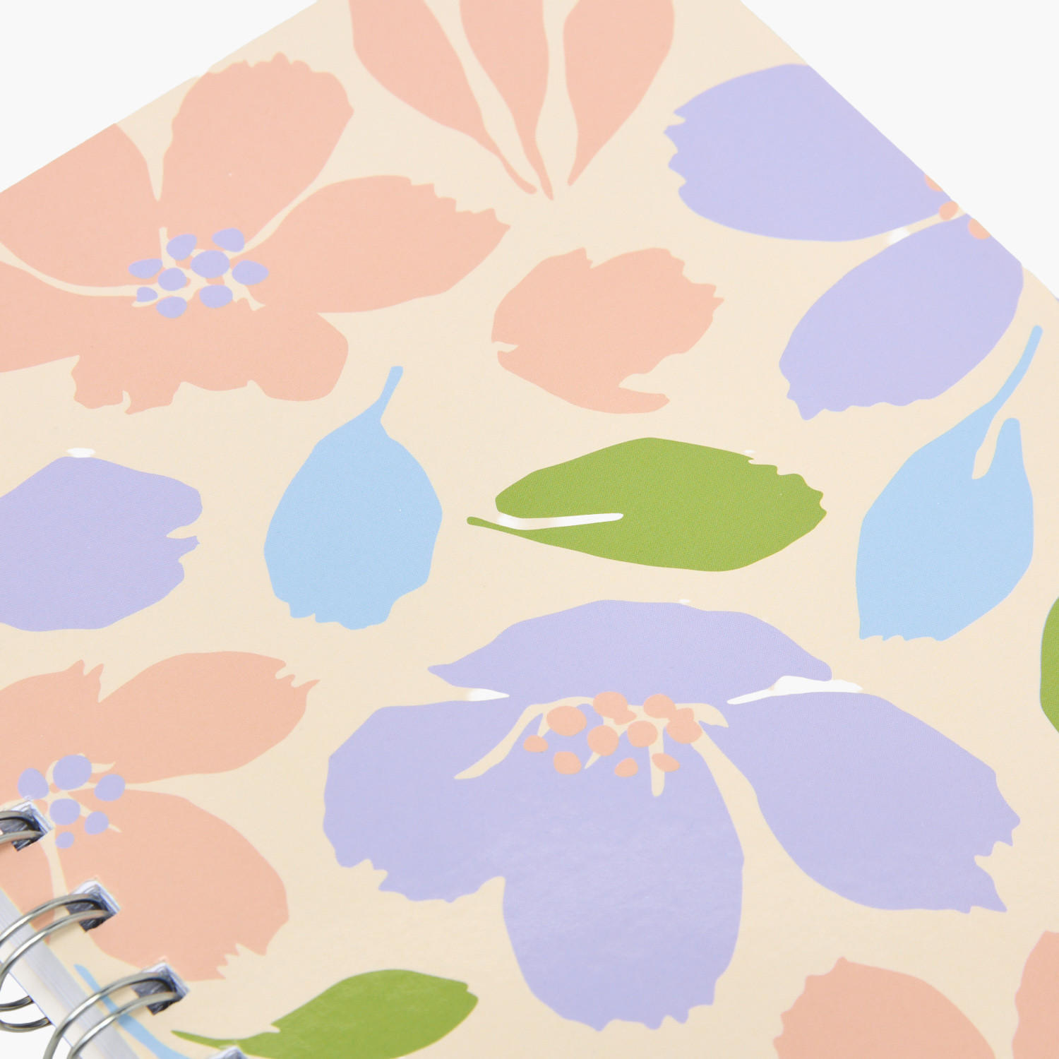 Floral Notebook with Spiral Binding-school-stationery-notebooks-image-3