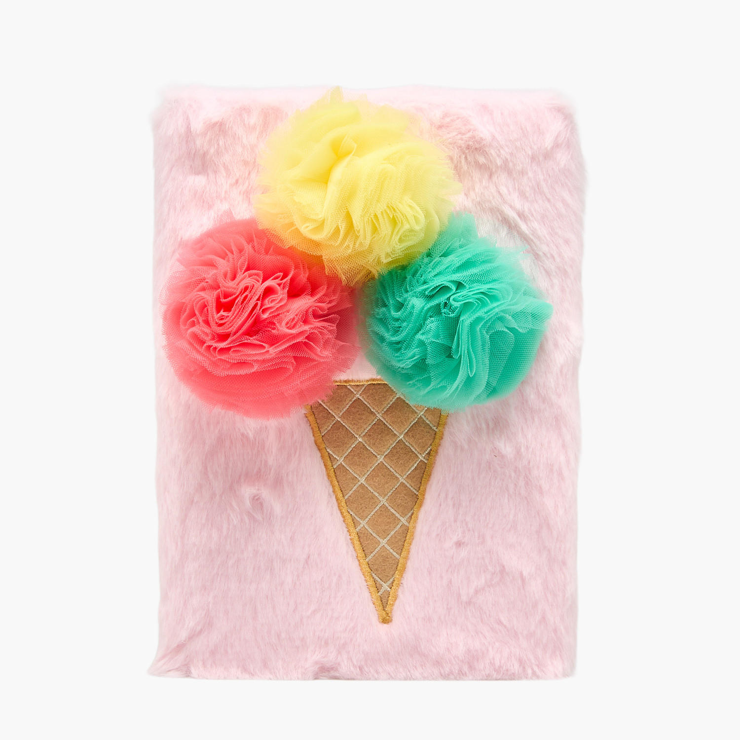 Plush Ice Cream Hardcover Notebook-school-stationery-notebooks-image-1