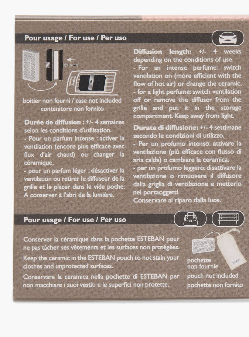عبوات إعادة تعبئة معطر كشمير لموزع عطور سيارة من إستيبان - طقم من قطعتين-household-homefragrance-carfragrance-image-5
