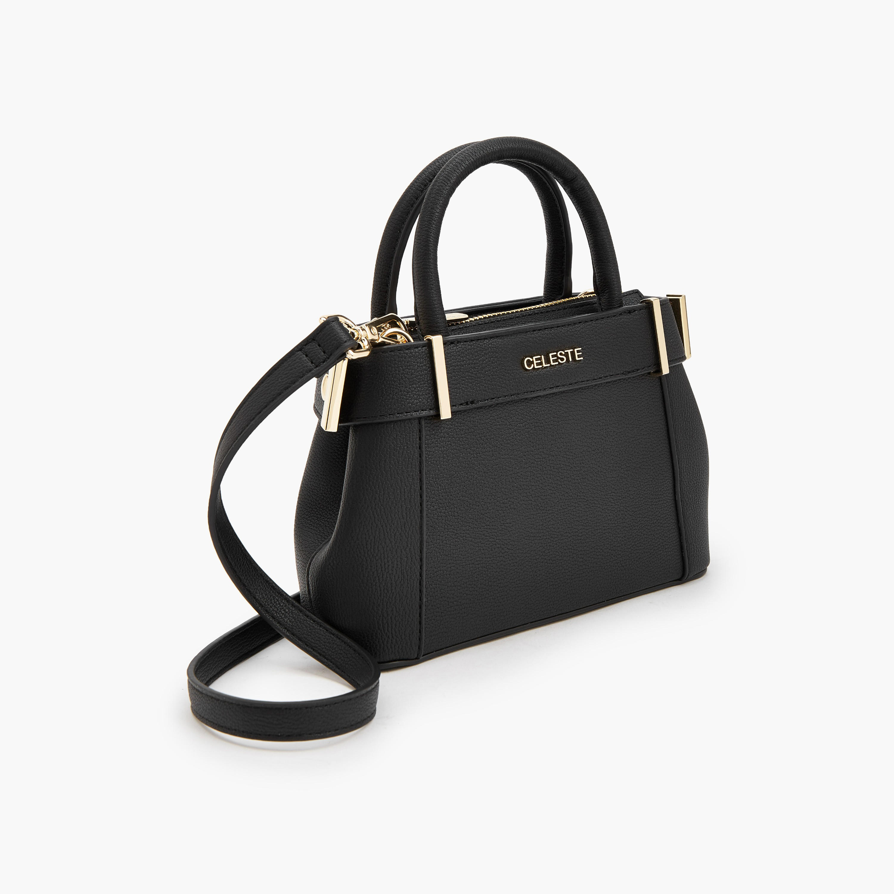 شنطة ساتشيل بارزة الملمس بحزام قابل للفصل من سيليست-women-bagsandwallets-handbags-image-4