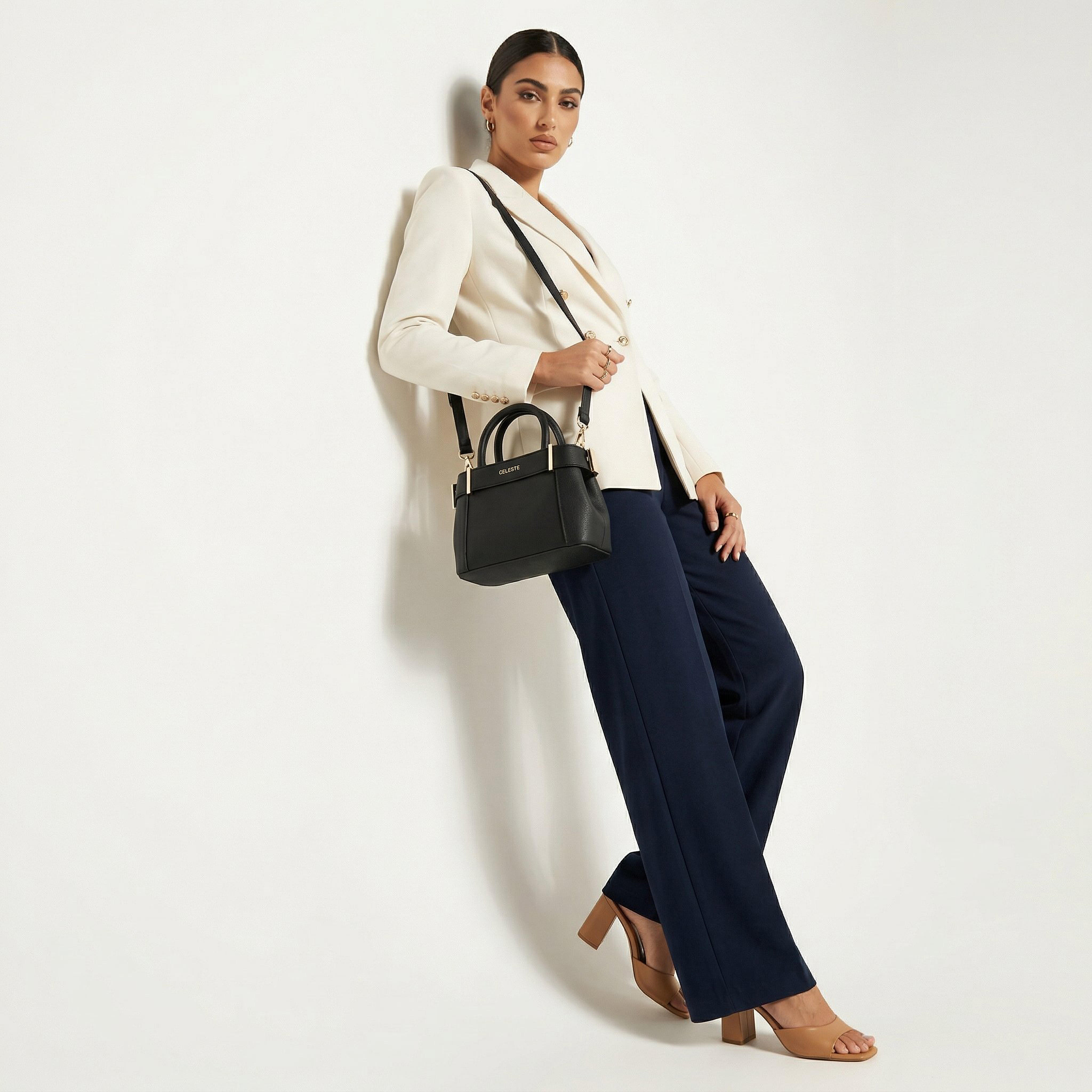 شنطة ساتشيل بارزة الملمس بحزام قابل للفصل من سيليست-women-bagsandwallets-handbags-image-8