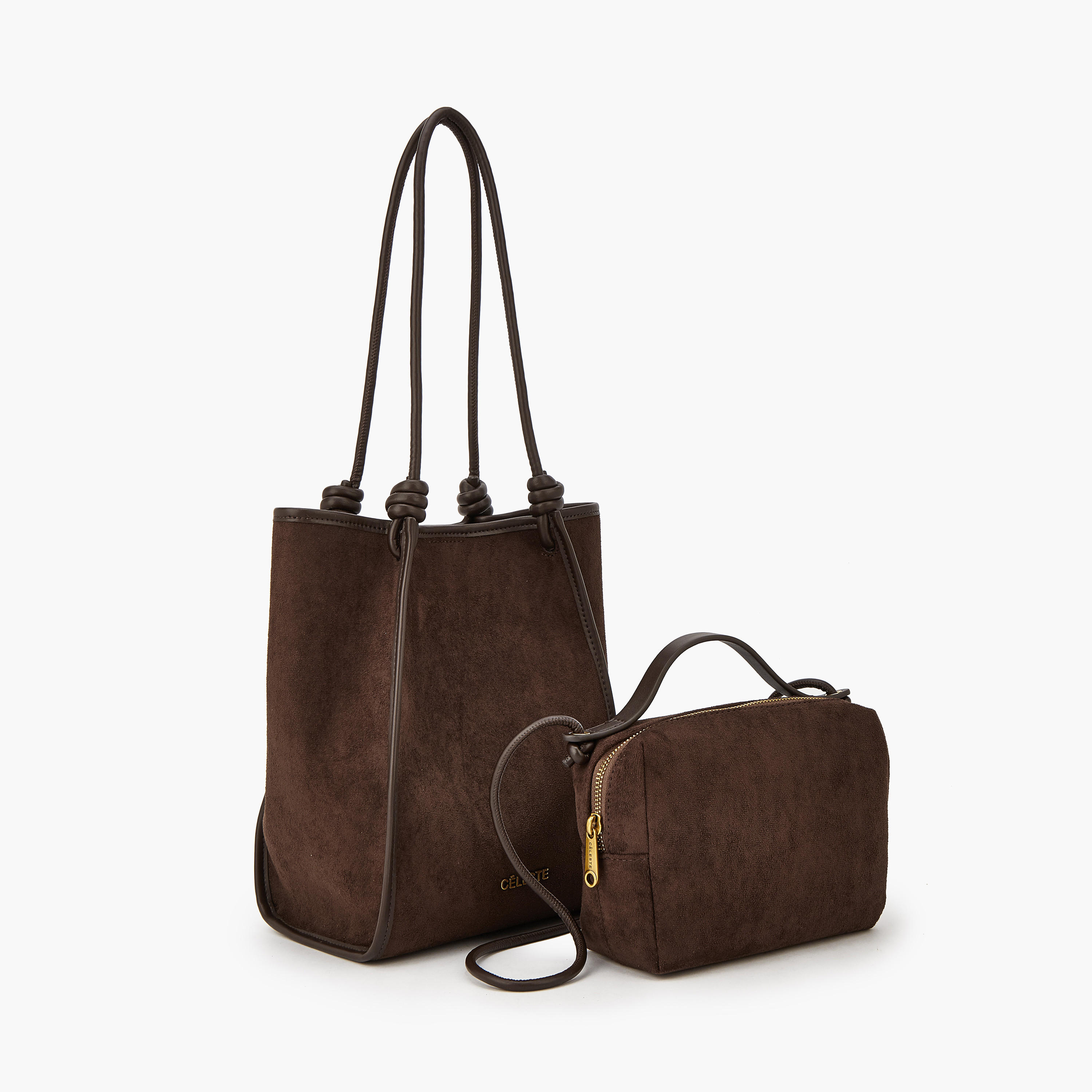 شنطة توتي بارزة الملمس مع شنطة كروس بودي من سيليست-women-bagsandwallets-handbags-image-8