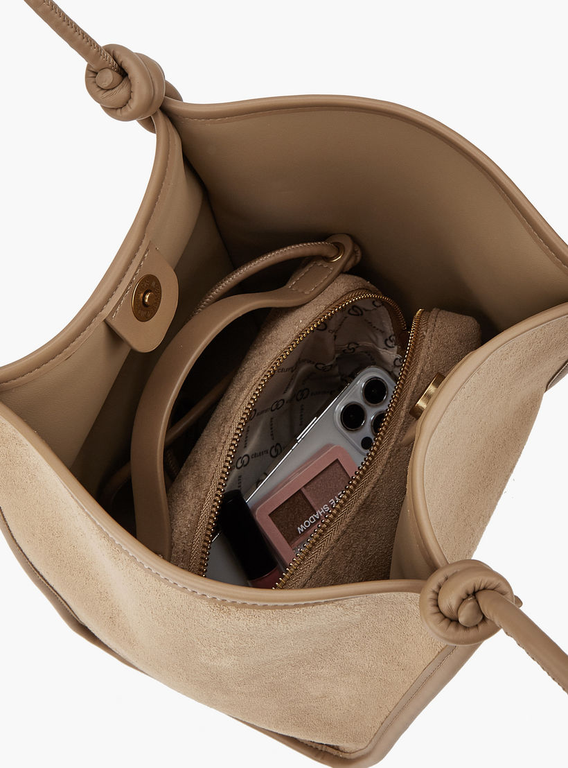 Celeste Textured Tote Bag with Crossbody Bag-women-bagsandwallets-handbags-image-2