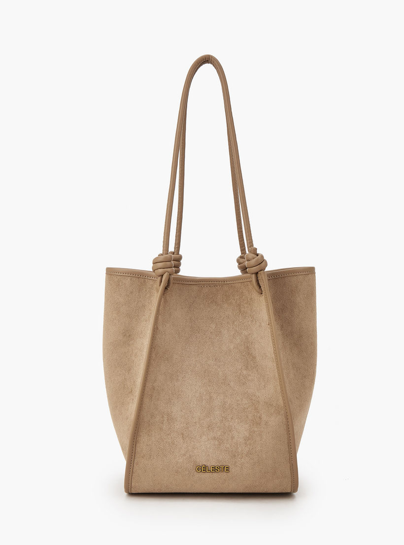 Celeste Textured Tote Bag with Crossbody Bag-women-bagsandwallets-handbags-image-4