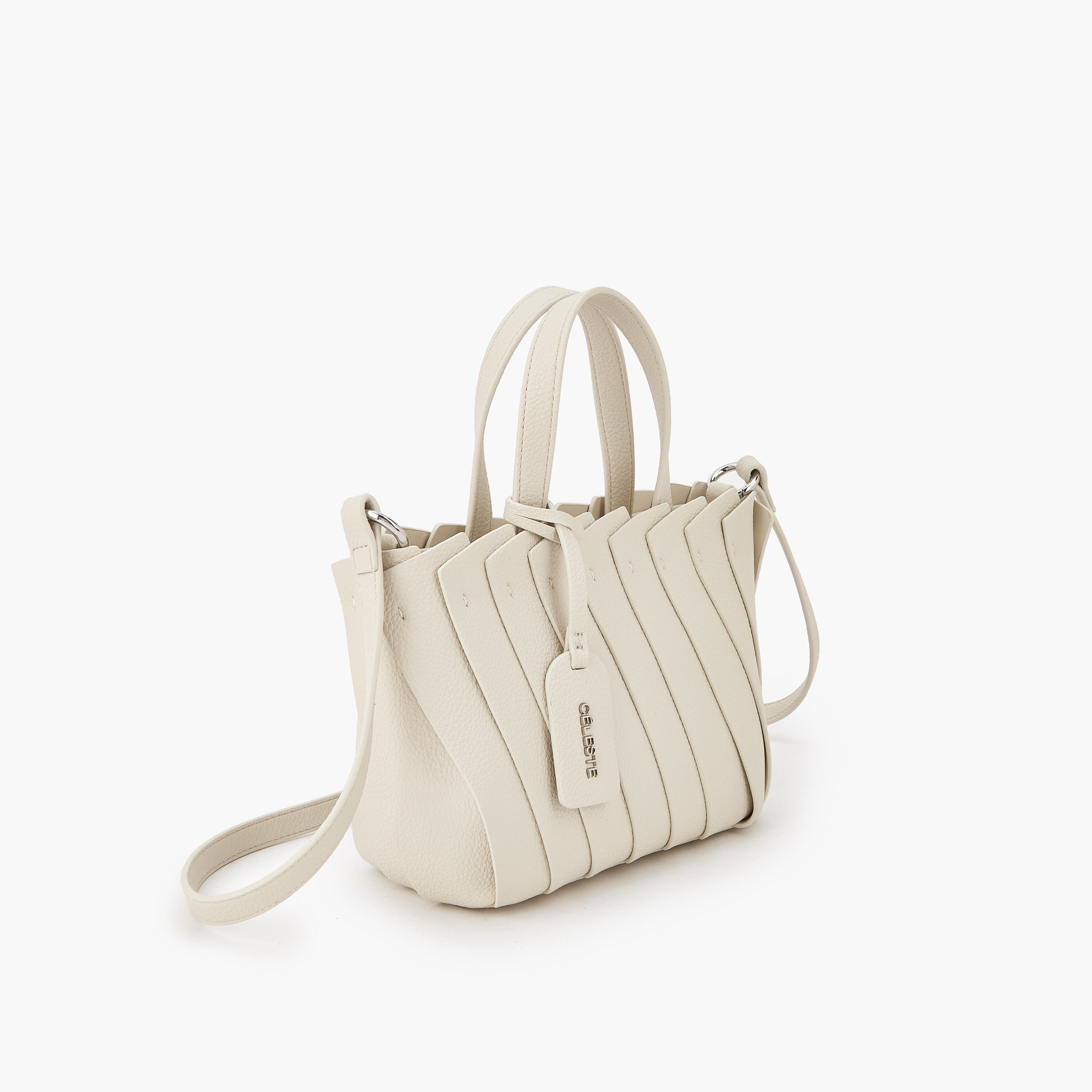 شنطة توتي بارزة الملمس بحزام قابل للتعديل من سيليست-women-bagsandwallets-handbags-image-3