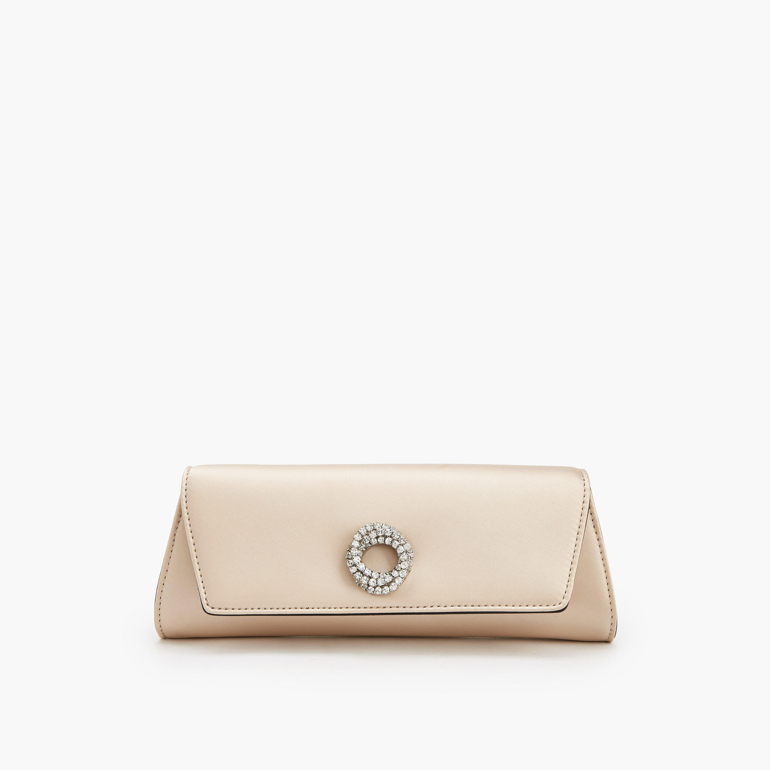 Celeste Embellished Clutch with Detachable Chain Strap-women-bagsandwallets-handbags-image-1